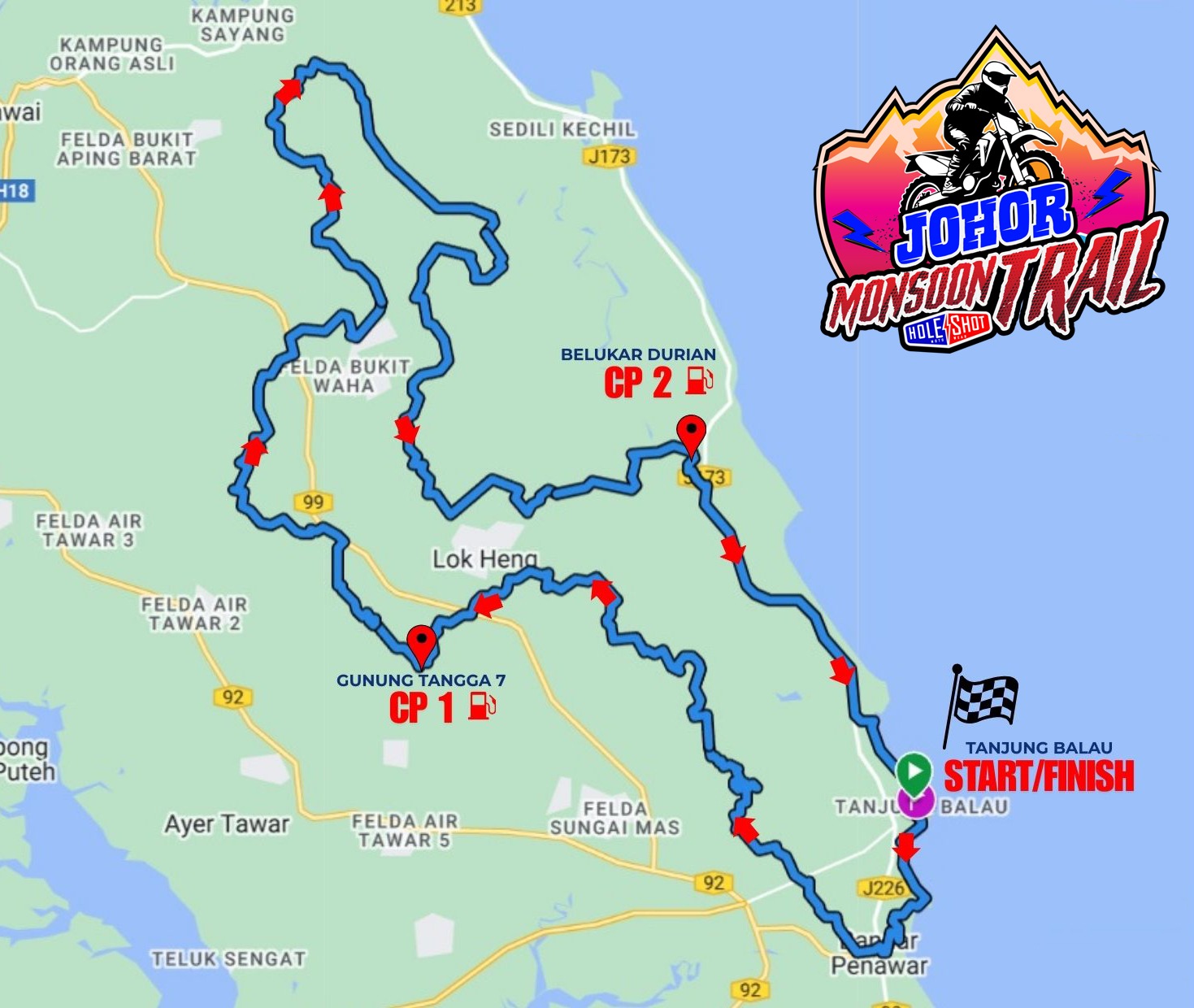 Johor Monsoon Trail - organized by... - ST Rally Team - MY