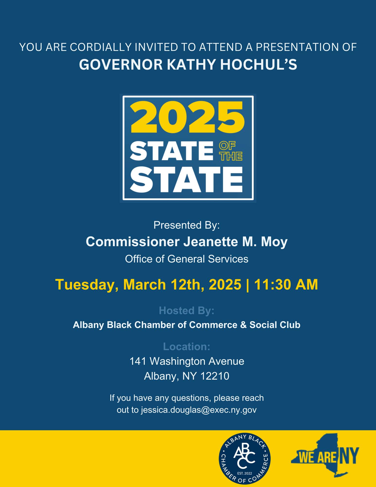 Albany Black Chamber of Commerce & Social Club - Governor Kathy Hochul ...