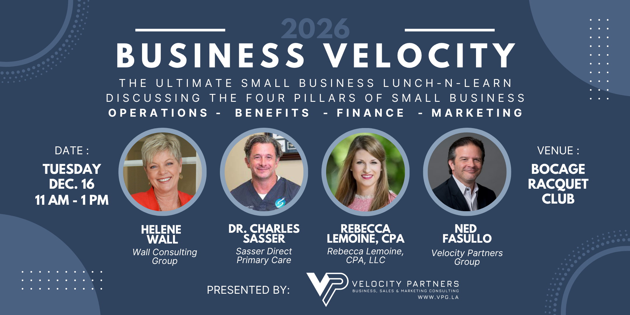Velocity Partners Group | Baton Rouge LA