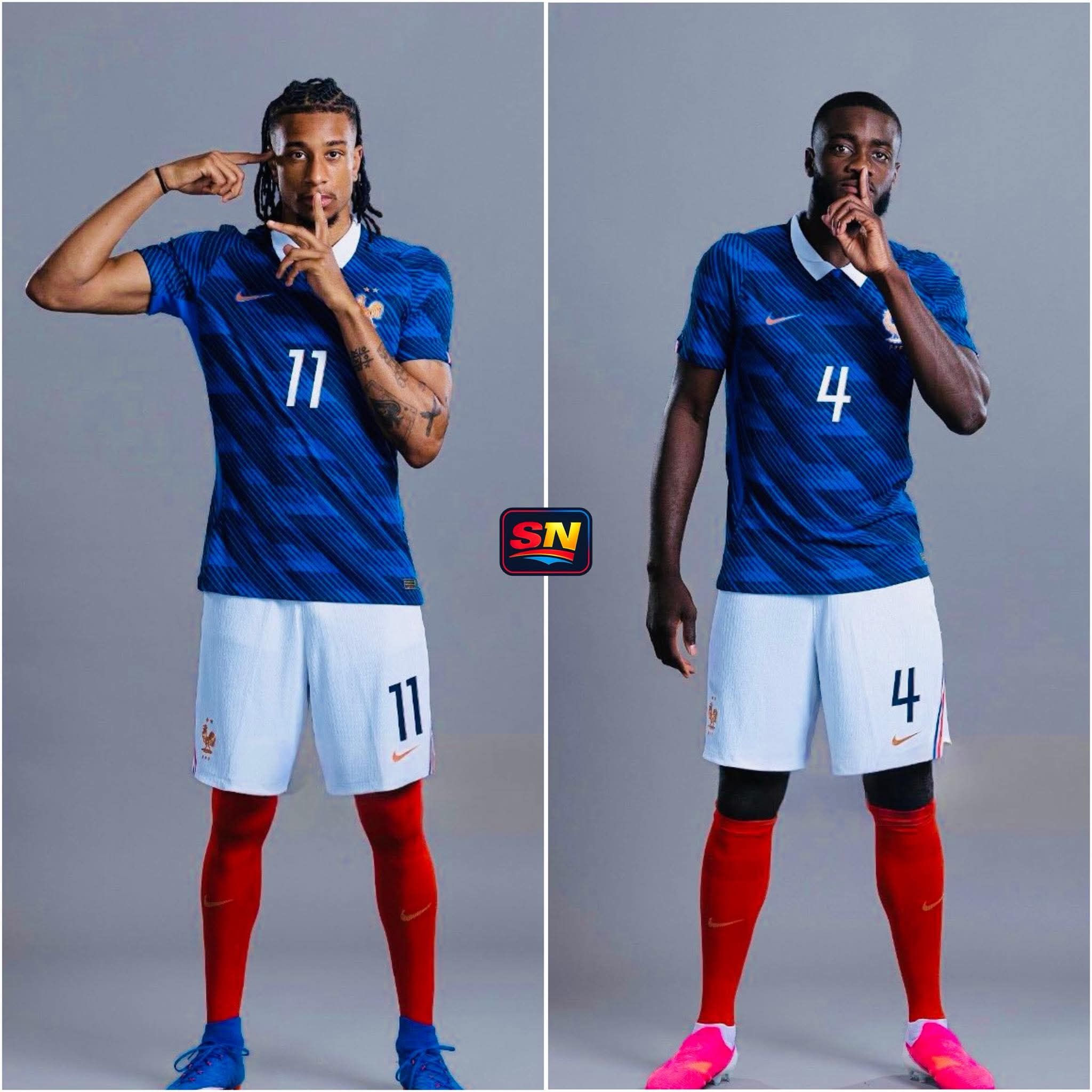 Michael Olise and Dayot Upamecano will wear the number 4 and