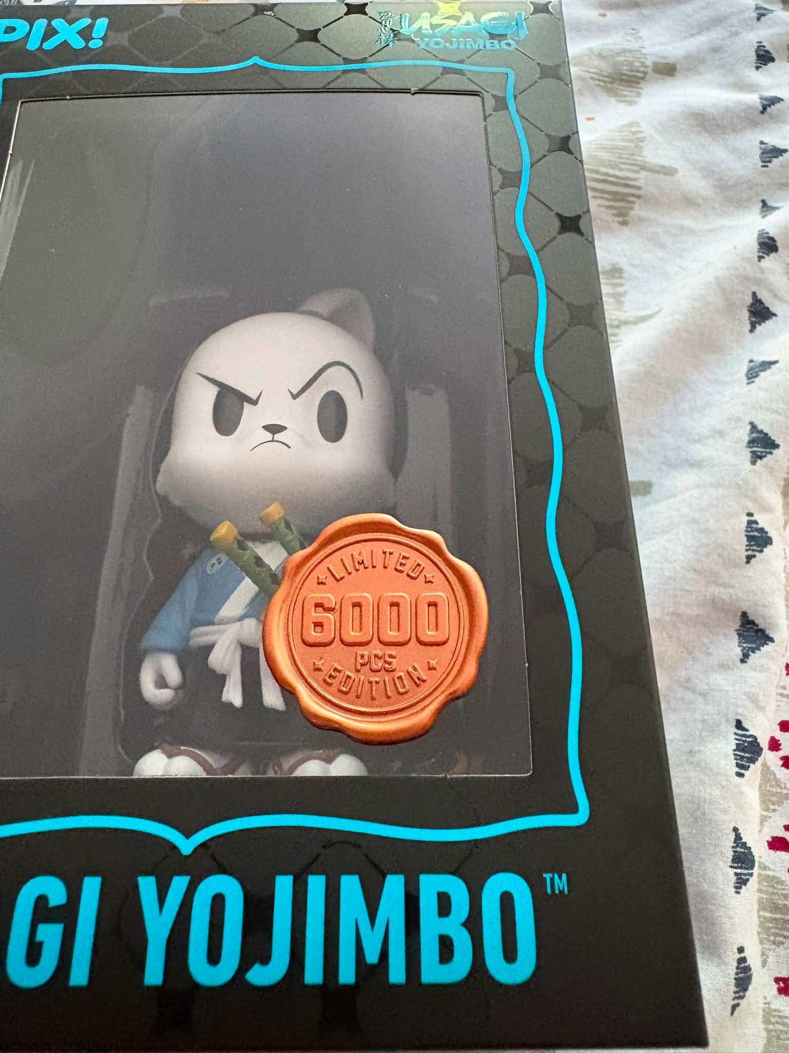 First peek! Thrilljoy reveals their new Usagi Yojimbo PIX! With