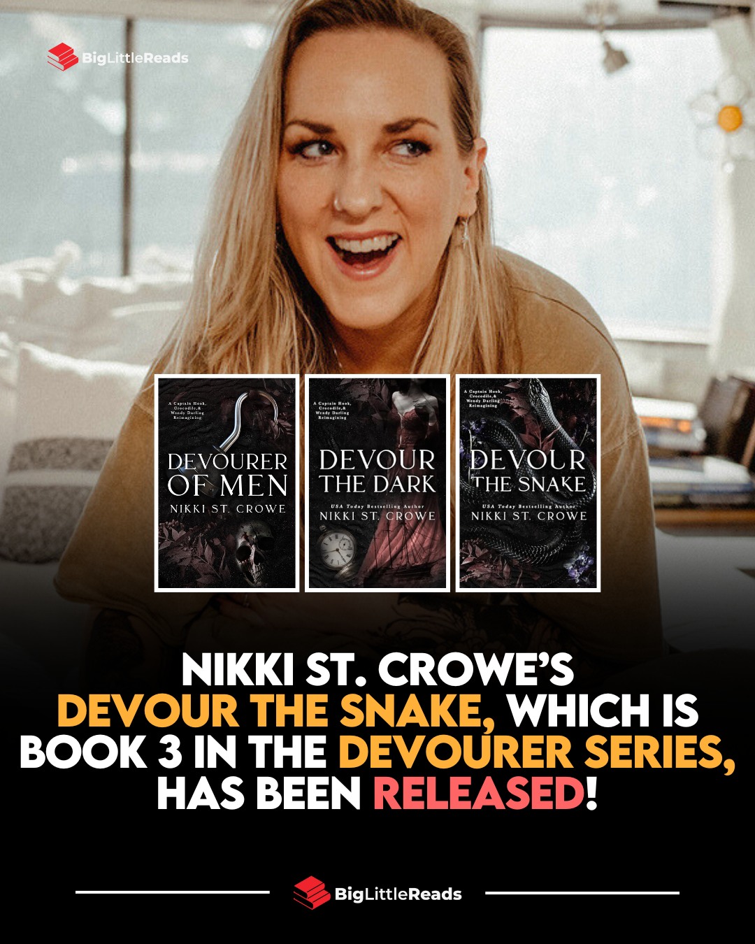 BigLittleReads - Nikki St. Crowe's new book, 