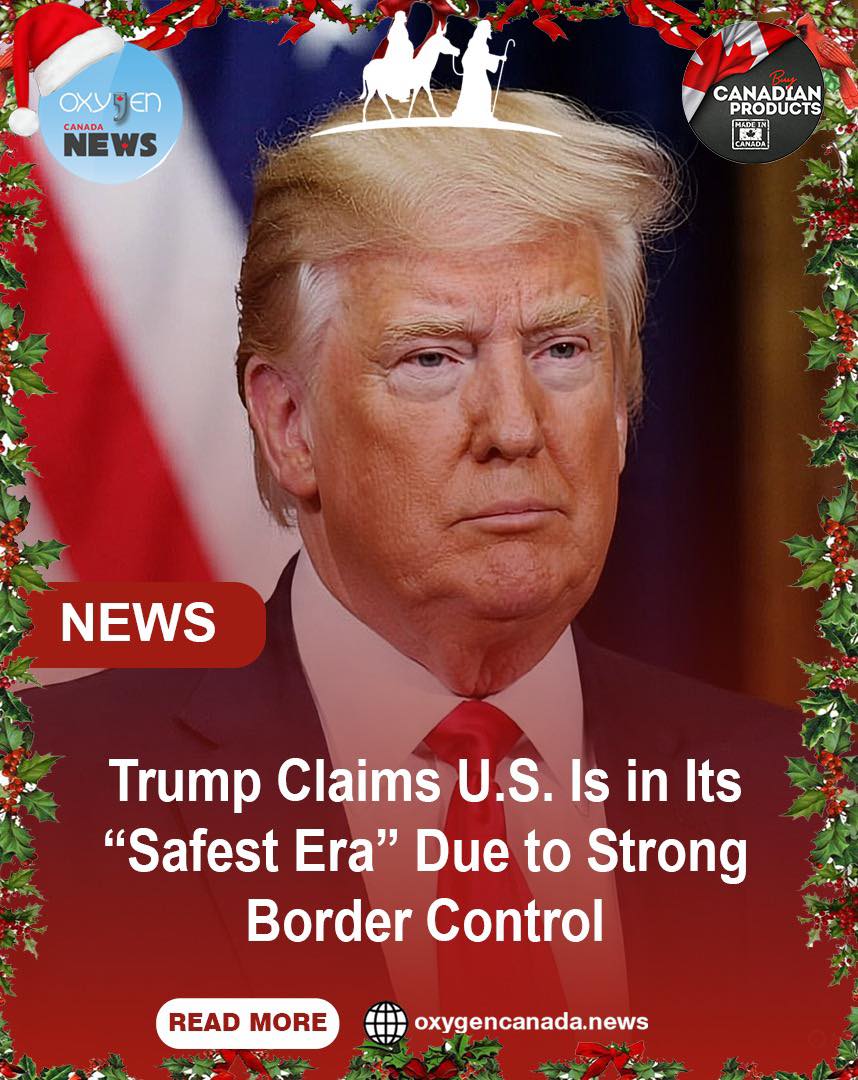 Oxygen - #Trump Claims U.S. Is in Its “Safest Era” Due to Strong Border ...