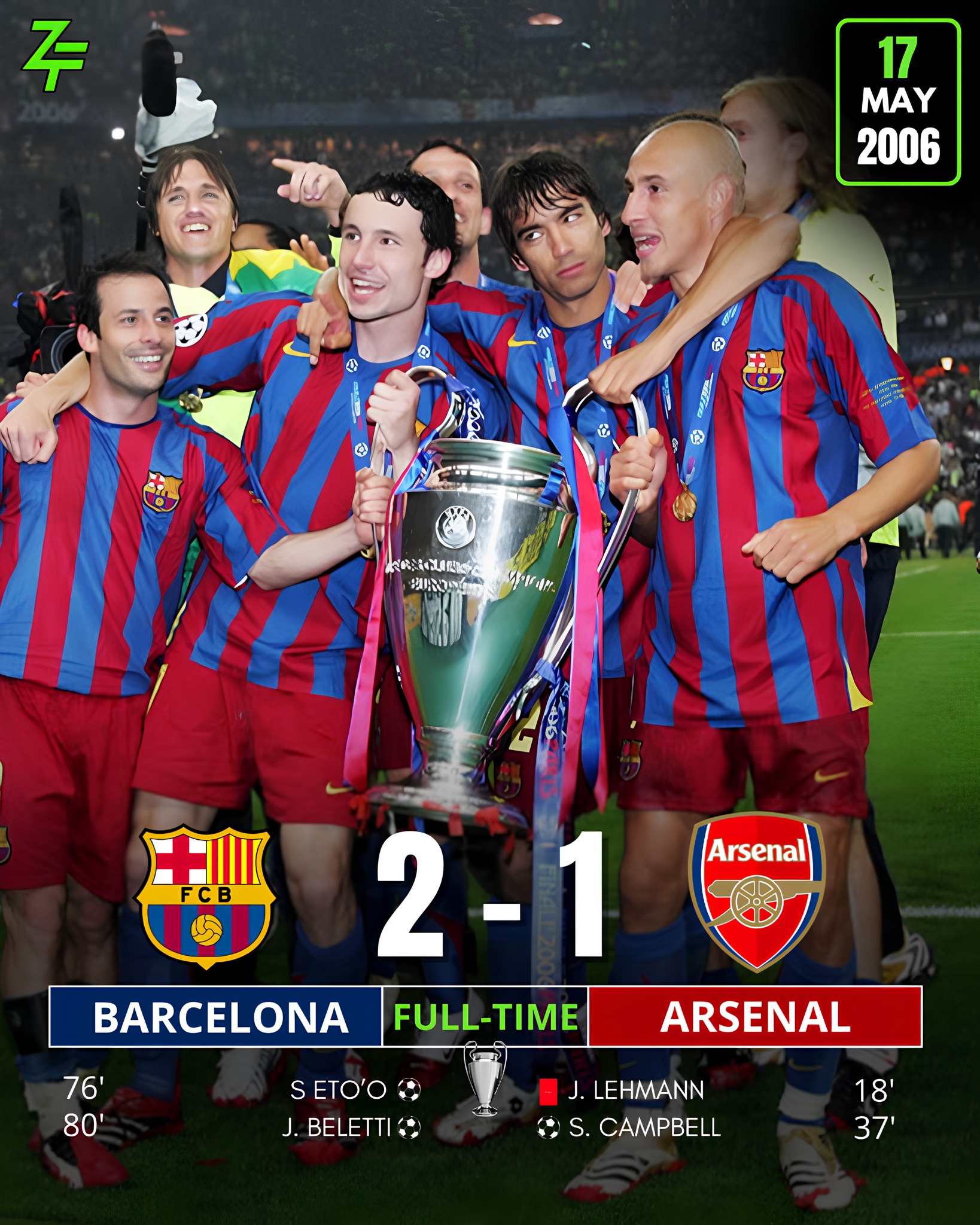 🗓️ On this day in 2006 Fàbregas and Henry fired us to a 2-0