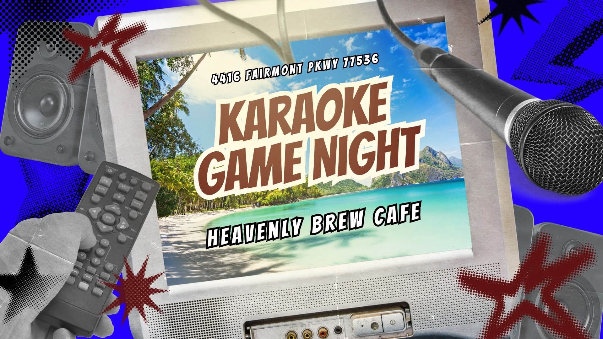 Karaoke Night at Heavenly Brew Cafe in Pasadena, Deer Park, TX