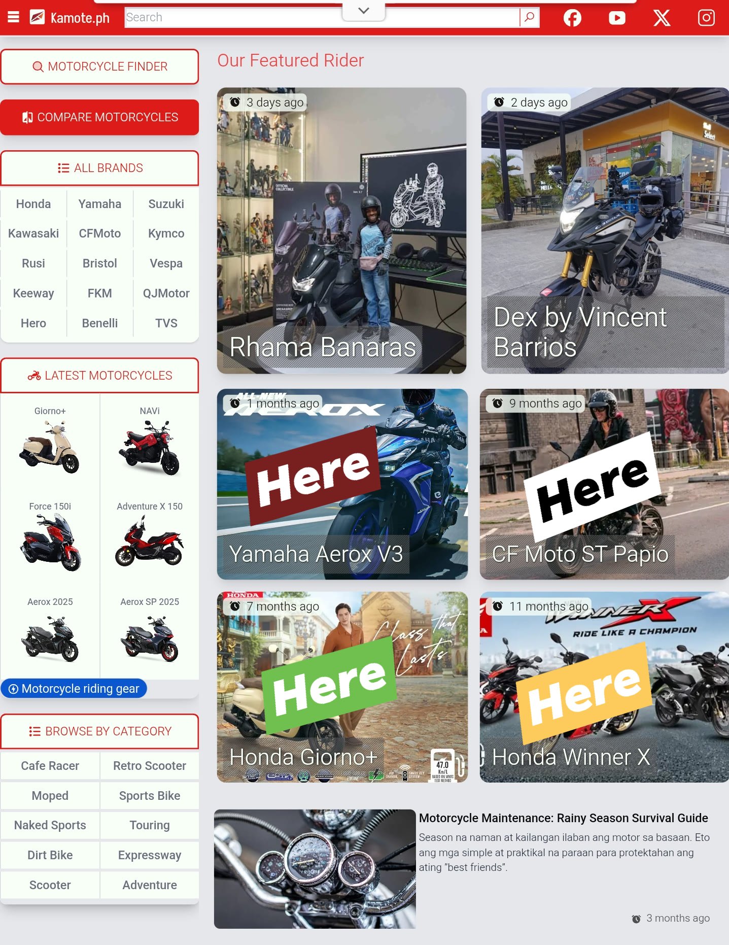 Kamote.ph - FLEX your motorcycle here on our website! ♥️ We need 4 more ...