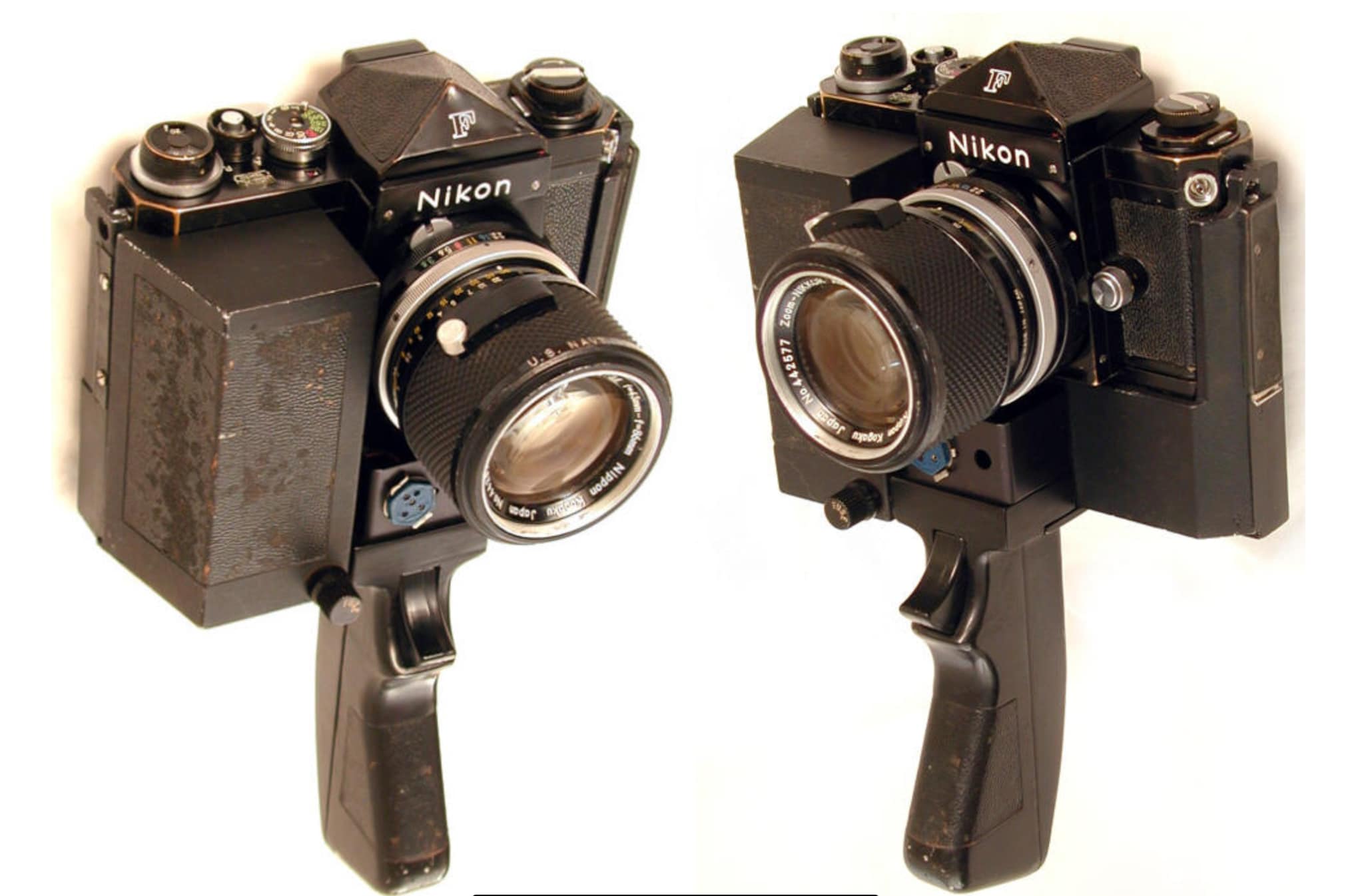 Nikon F camera that saved Taizo Ichinose's life in Vietnam War