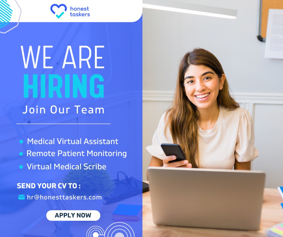 🩺 We're Hiring: Medical... - Honest Taskers Recruitment | Facebook