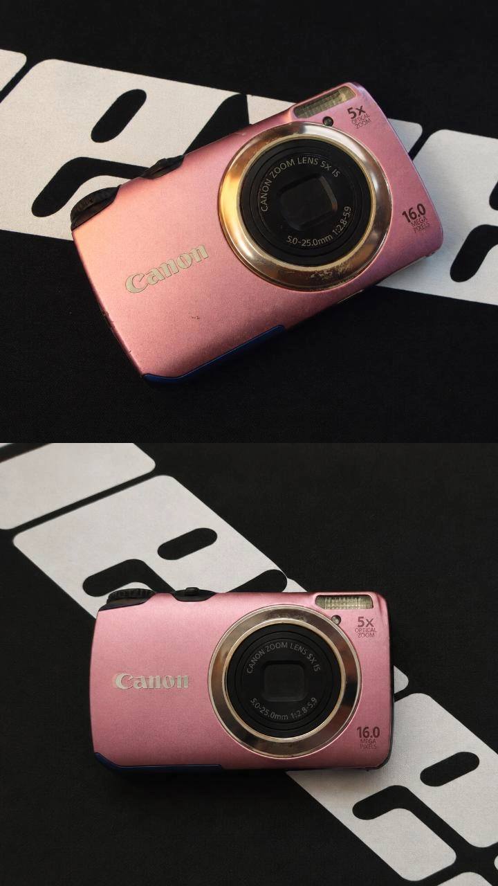 Canon PowerShot A3300 IS Metallic Rose Pink for sale
