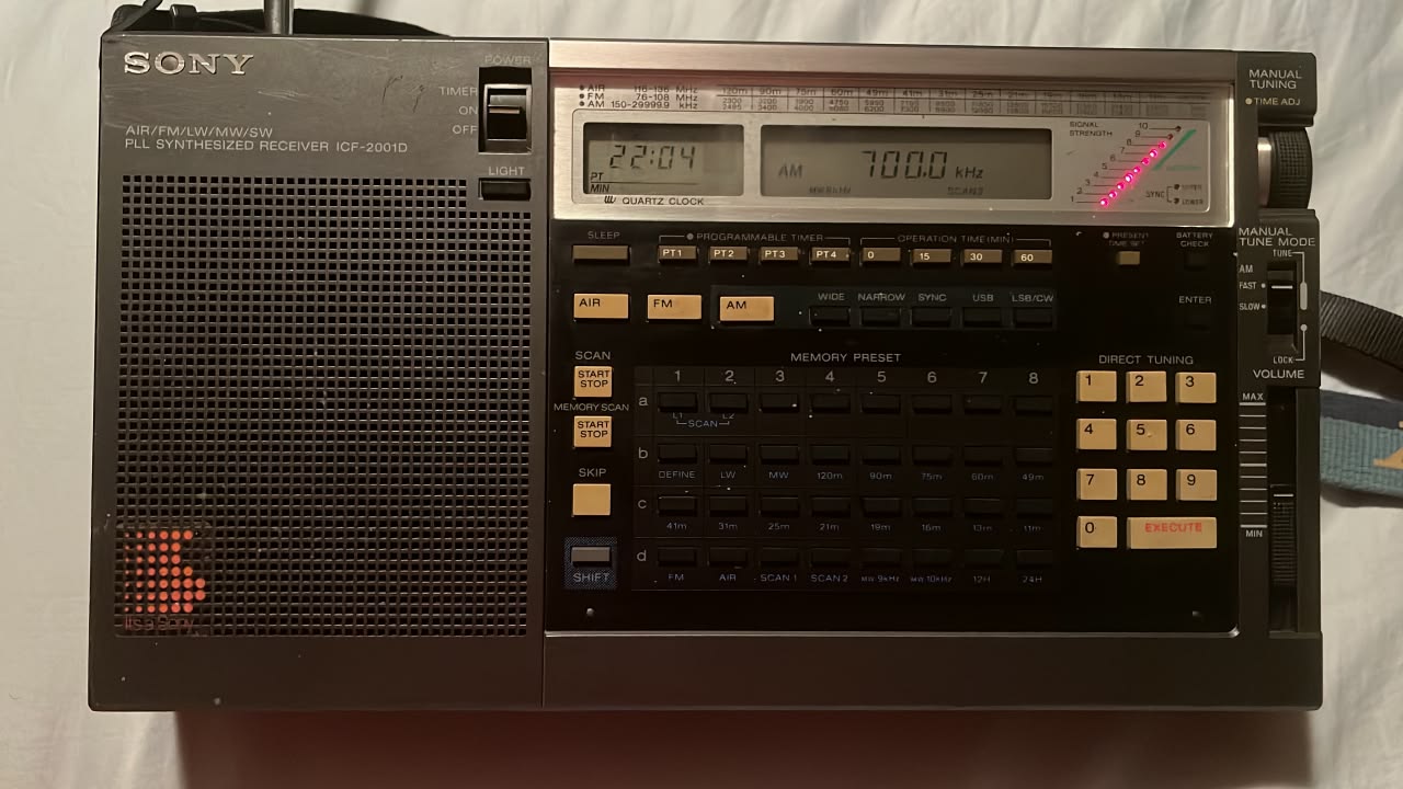 Repair options for Sony ICF-2001D radio?