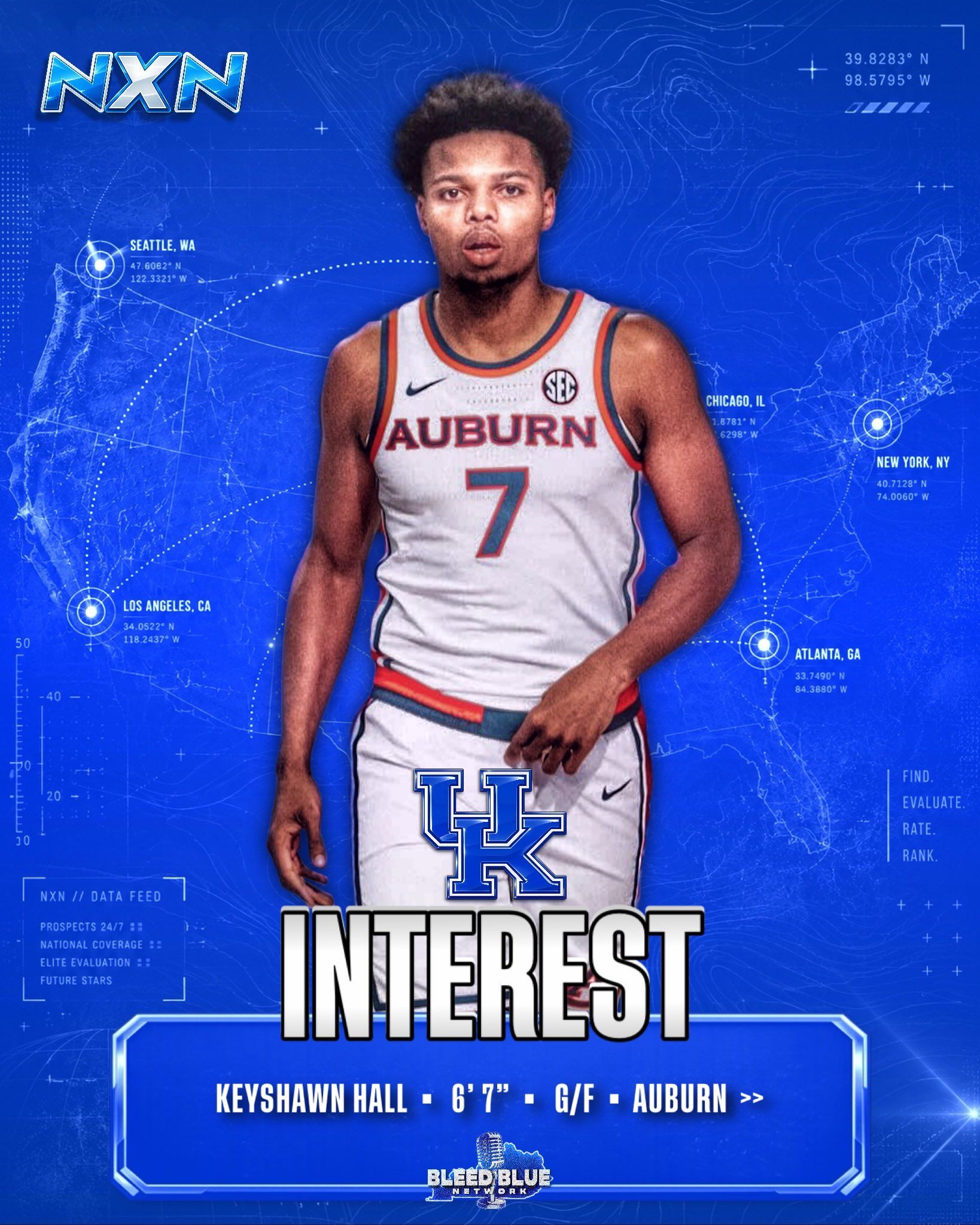 TRENDING: Auburn transfer Keyshawn Hall and Kentucky assistant