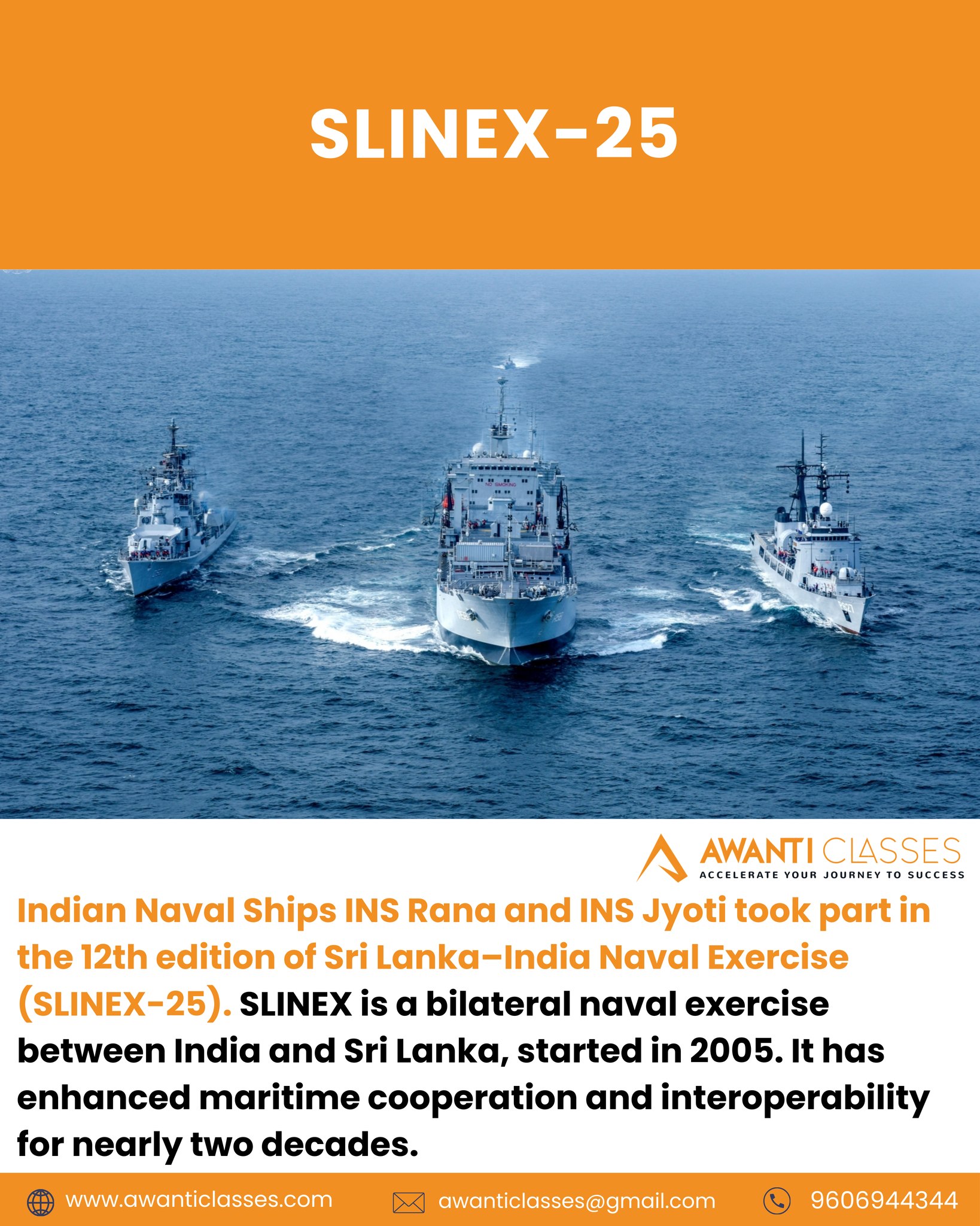 Awanti - Charting a course for stronger ties! 🤝 Indian Naval Ships INS ...