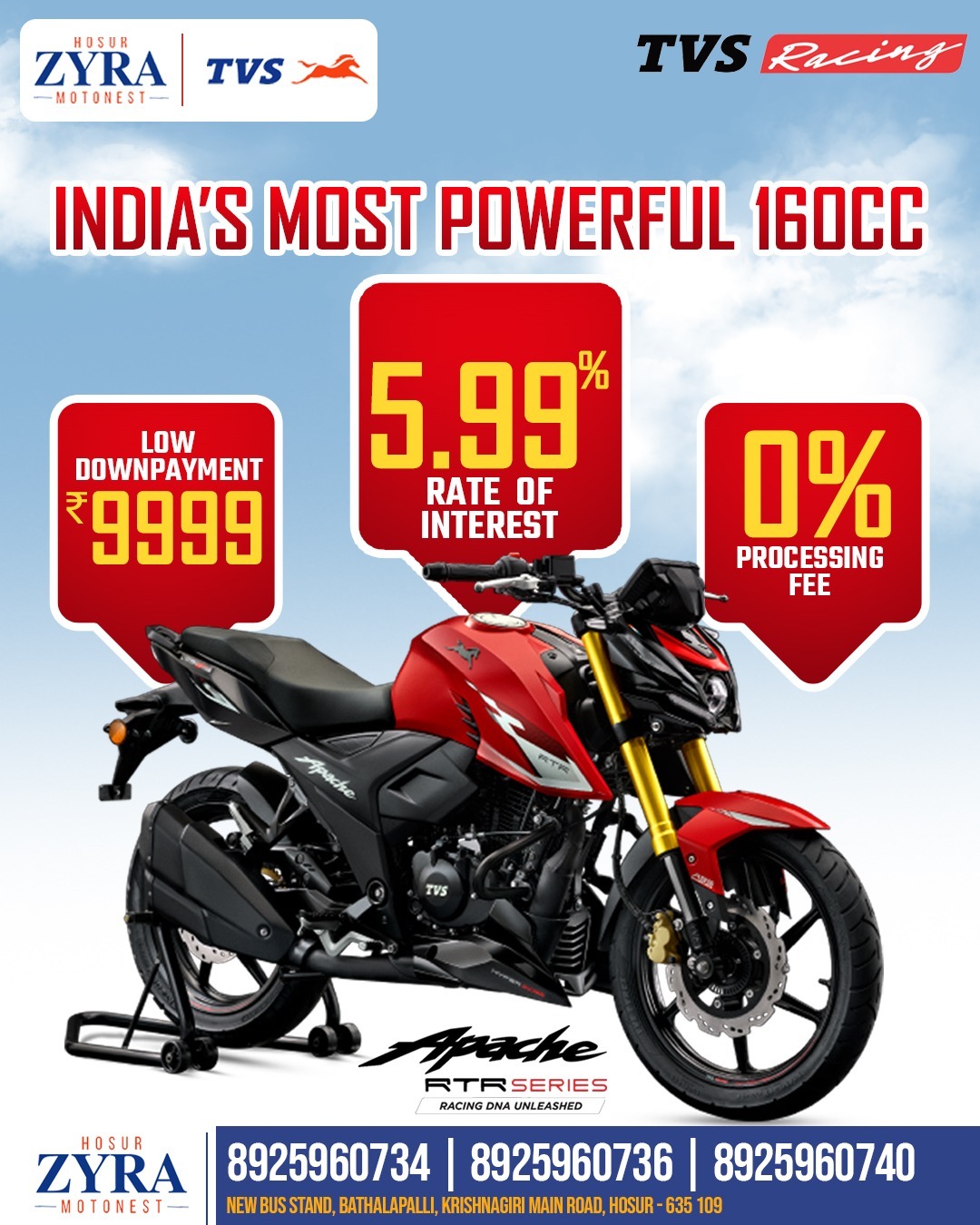 HOSUR - India’s most powerful 160cc beast is here to rule the roads 🏍️🔥 ...