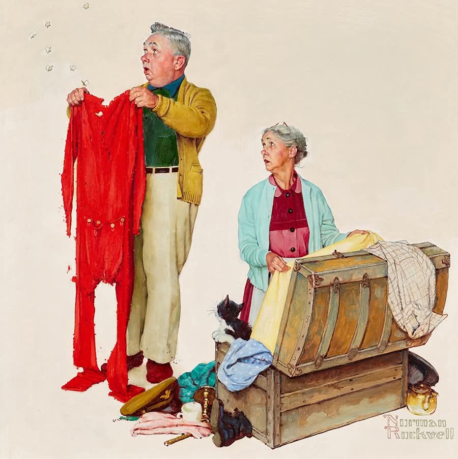 Norman Rockwell - Beguiling Buttercup. 1949