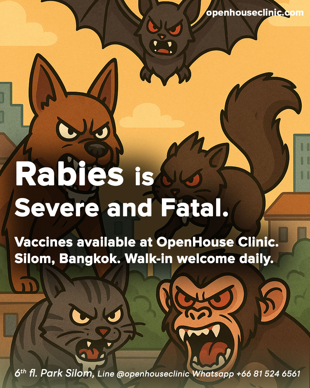 OpenHouse - Rabies is a nearly 100% fatal but fully preventable viral ...