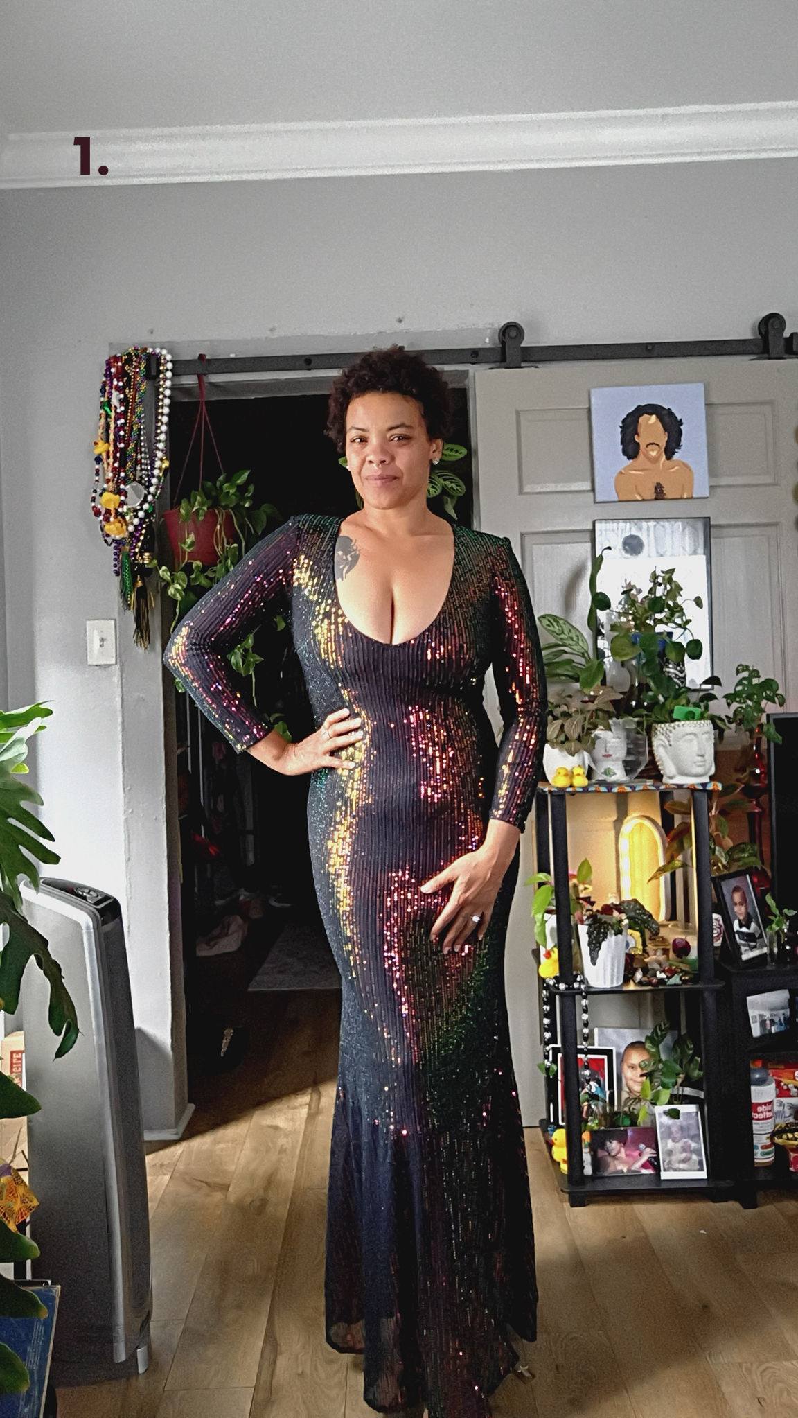 disco themed formal dress Theme Ideas 70s disco dress vintage