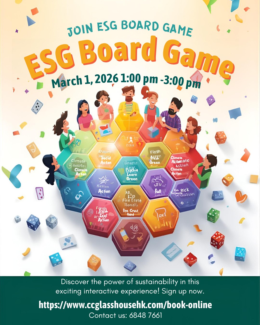 CC - 🌱 Join Our ESG Board Game Event! 🌱 On March 1, 2026, from 1:00 PM ...