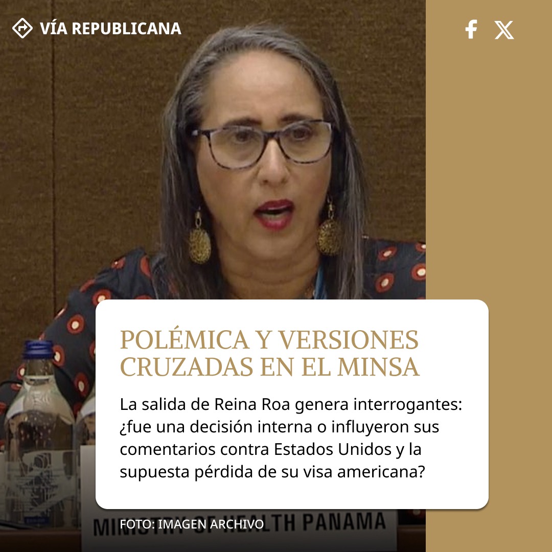Panorama - La posible salida de la directora de salud, Reina Roa, ha ...