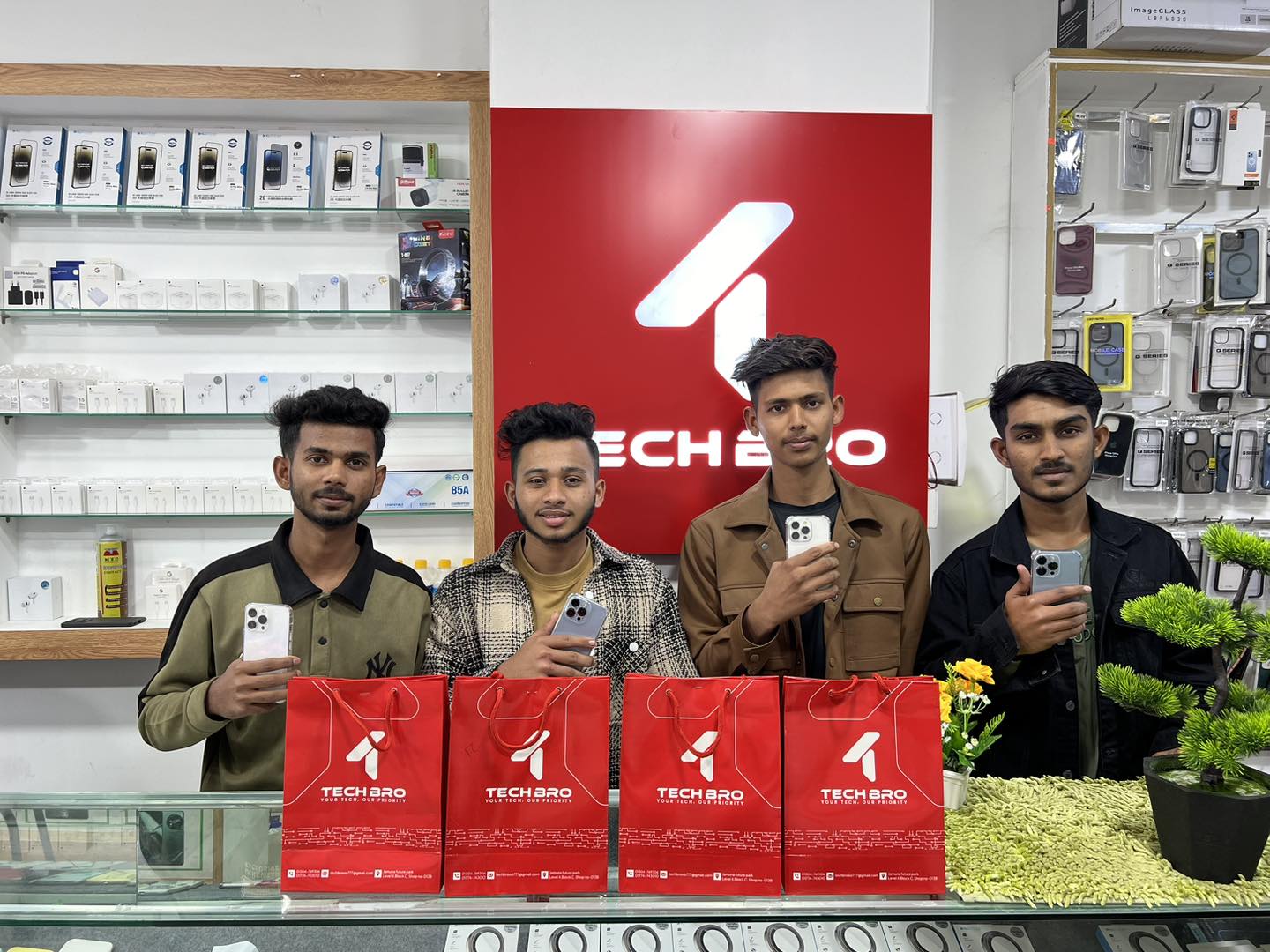 TECH BRO - Capturing moments of joy with our valued...