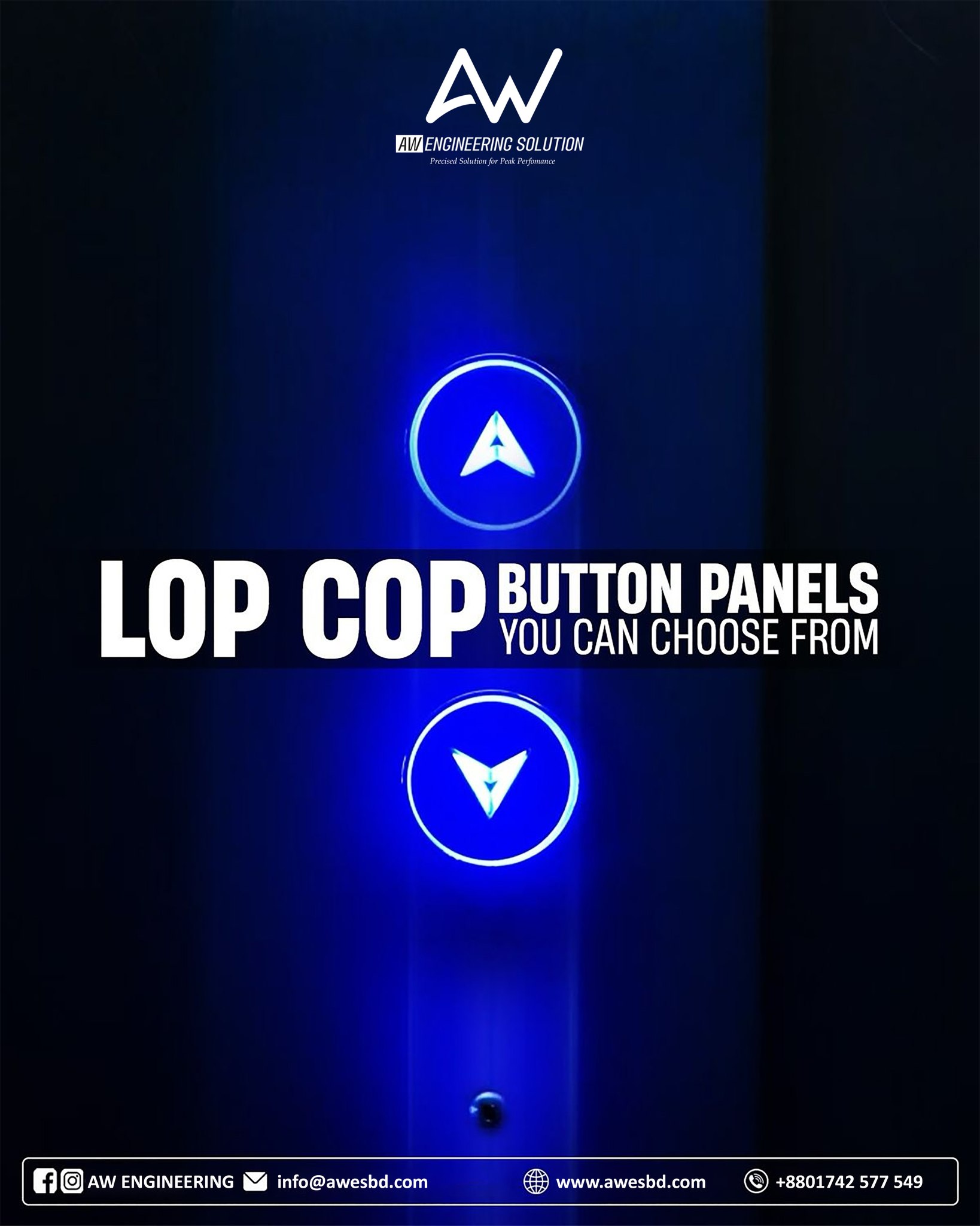 AW - Elevator details matter. Upgrade your ride with our advanced LOP ...