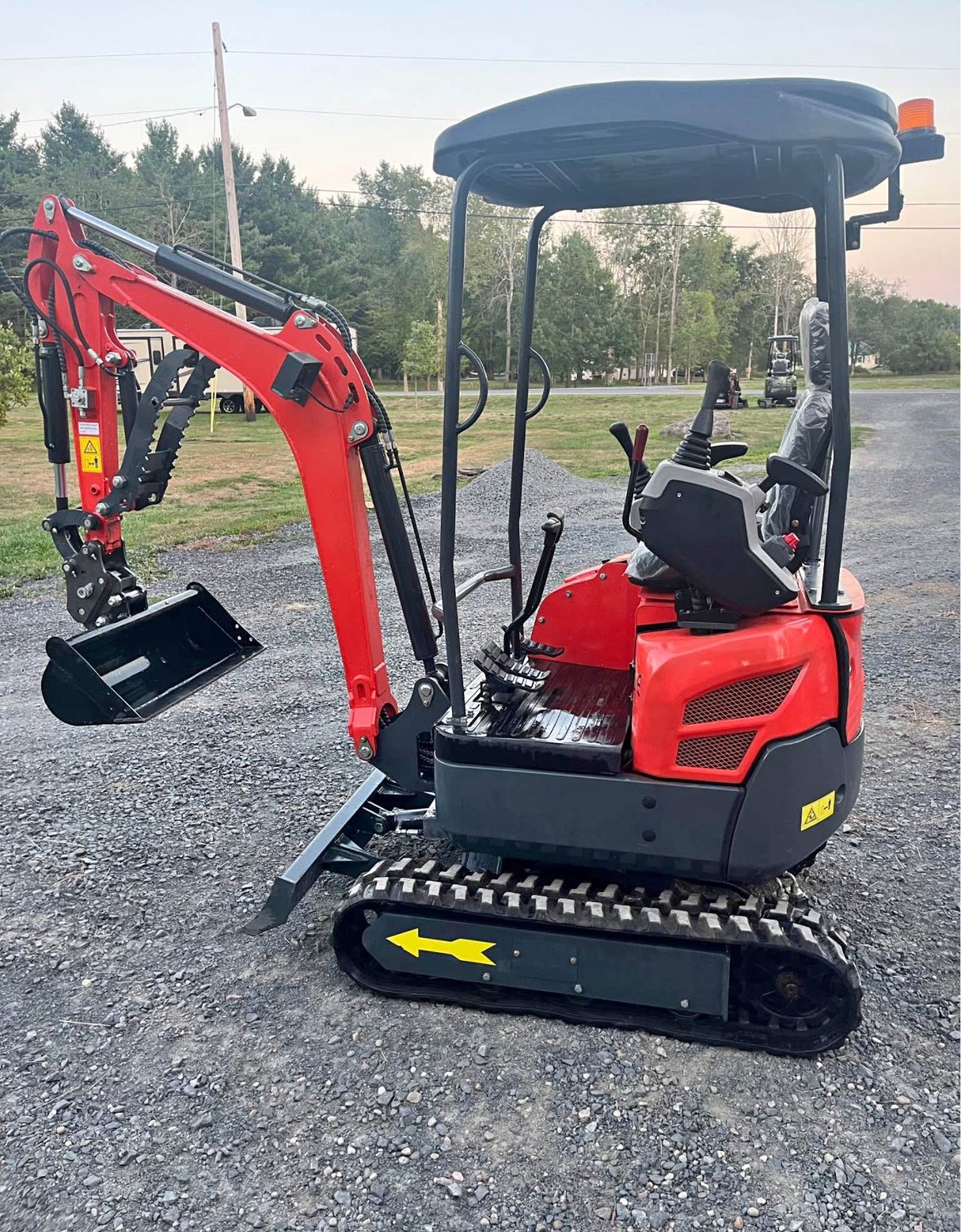 What is a fair asking price for a used high top HT20 excavator