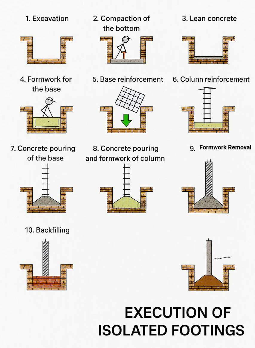 Luciano - Isolated #Footing #construction #civilengineering # ...
