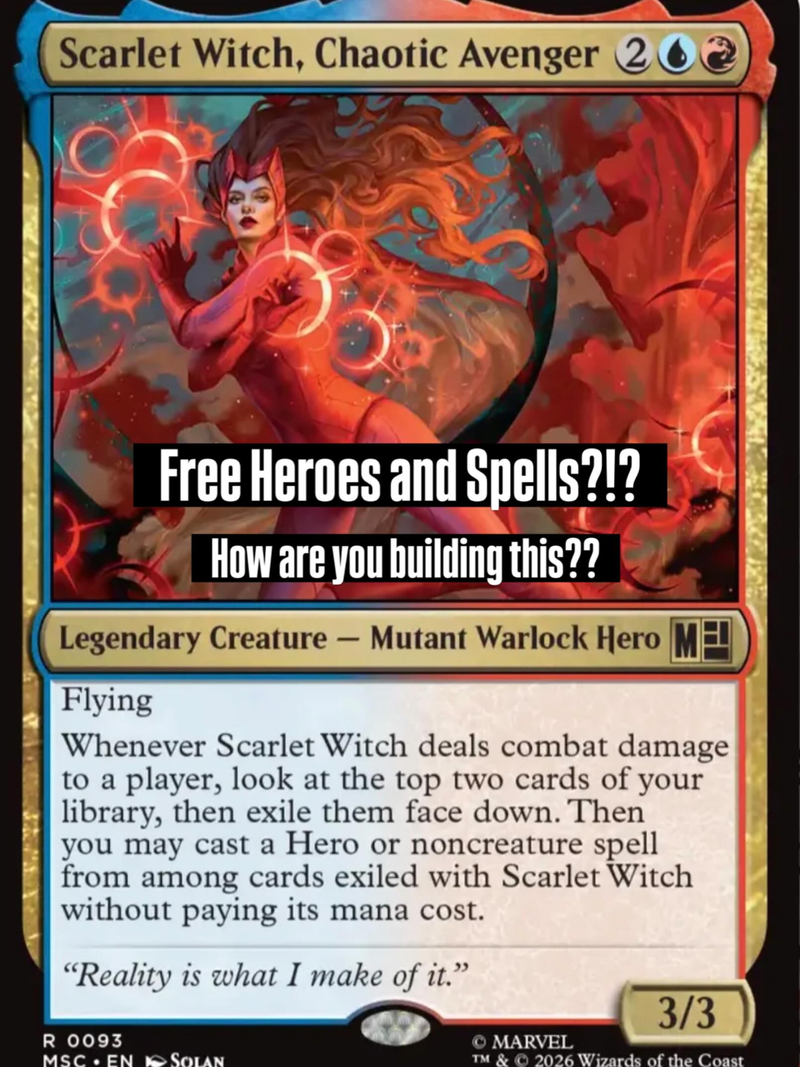 mtg marvel card list Magic: The Gathering | Super Heroes Scene Box - Villains Unleashed Top 10 Marvel Super Heroes