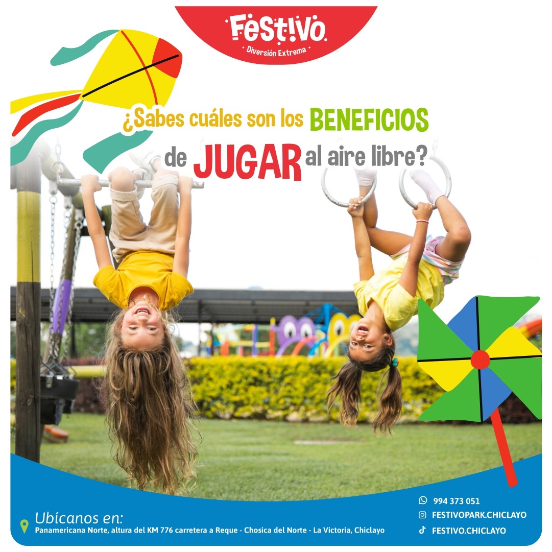 Festivo - 🌟 Beneficios de Jugar al Aire Libre para los Niños 🌟 Permitir ...