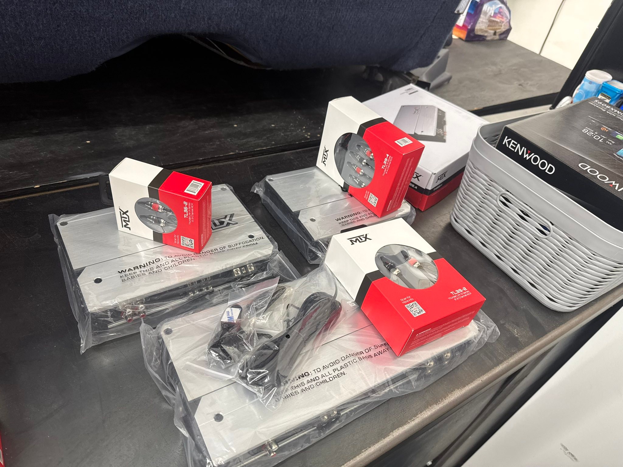 The all-new THUNDER amplifiers have arrived ahead of schedule and