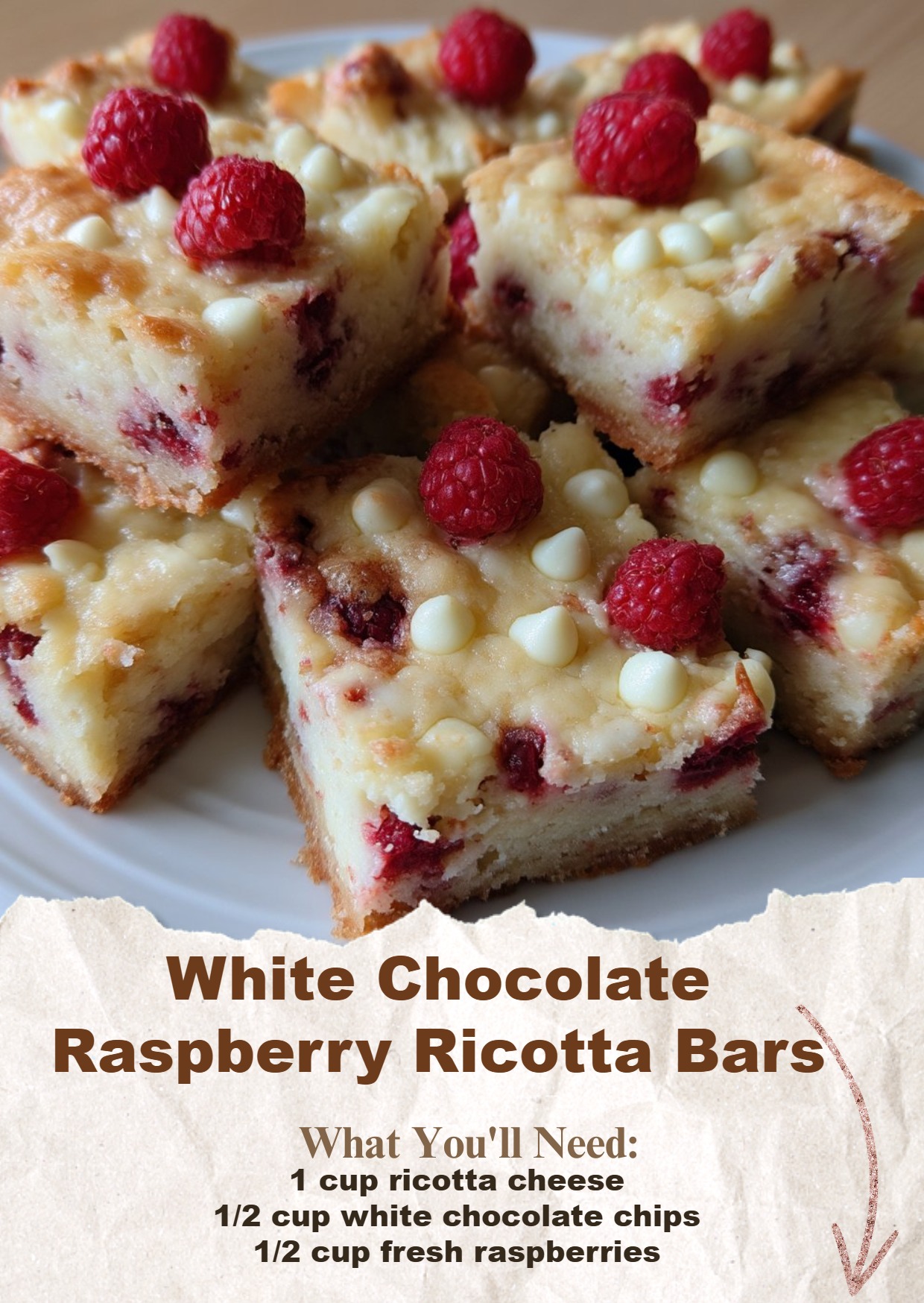 Recipes Vibes - These White Chocolate Raspberry Ricotta... | Facebook
