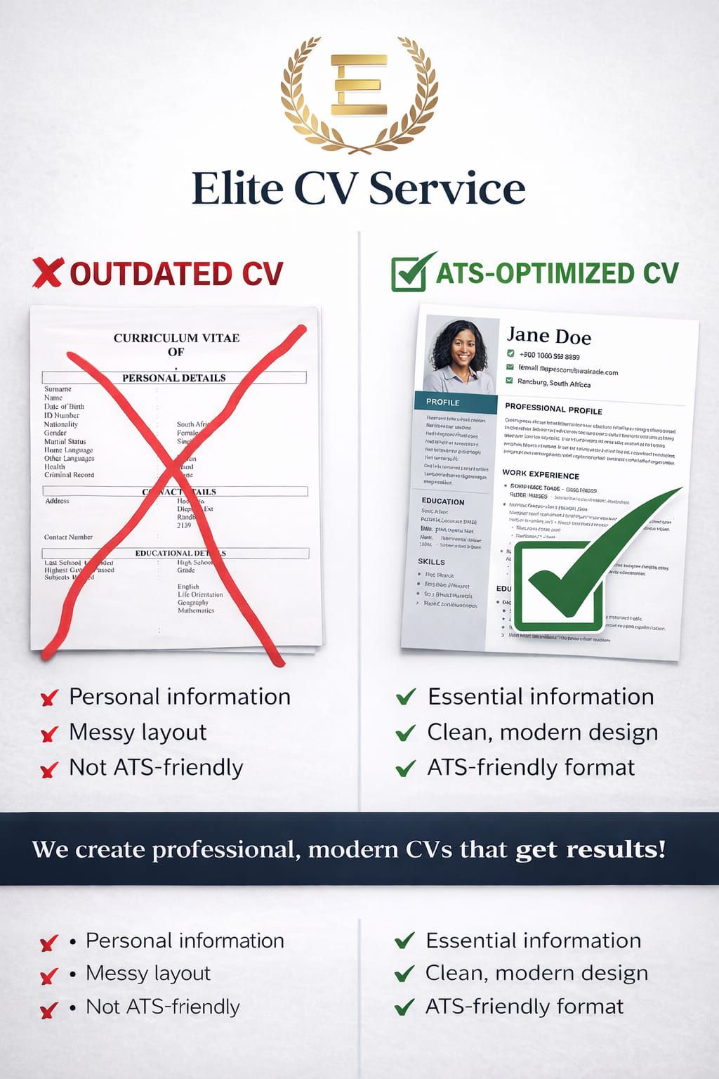 Still using an old CV and... - Collins Career Solution | Facebook