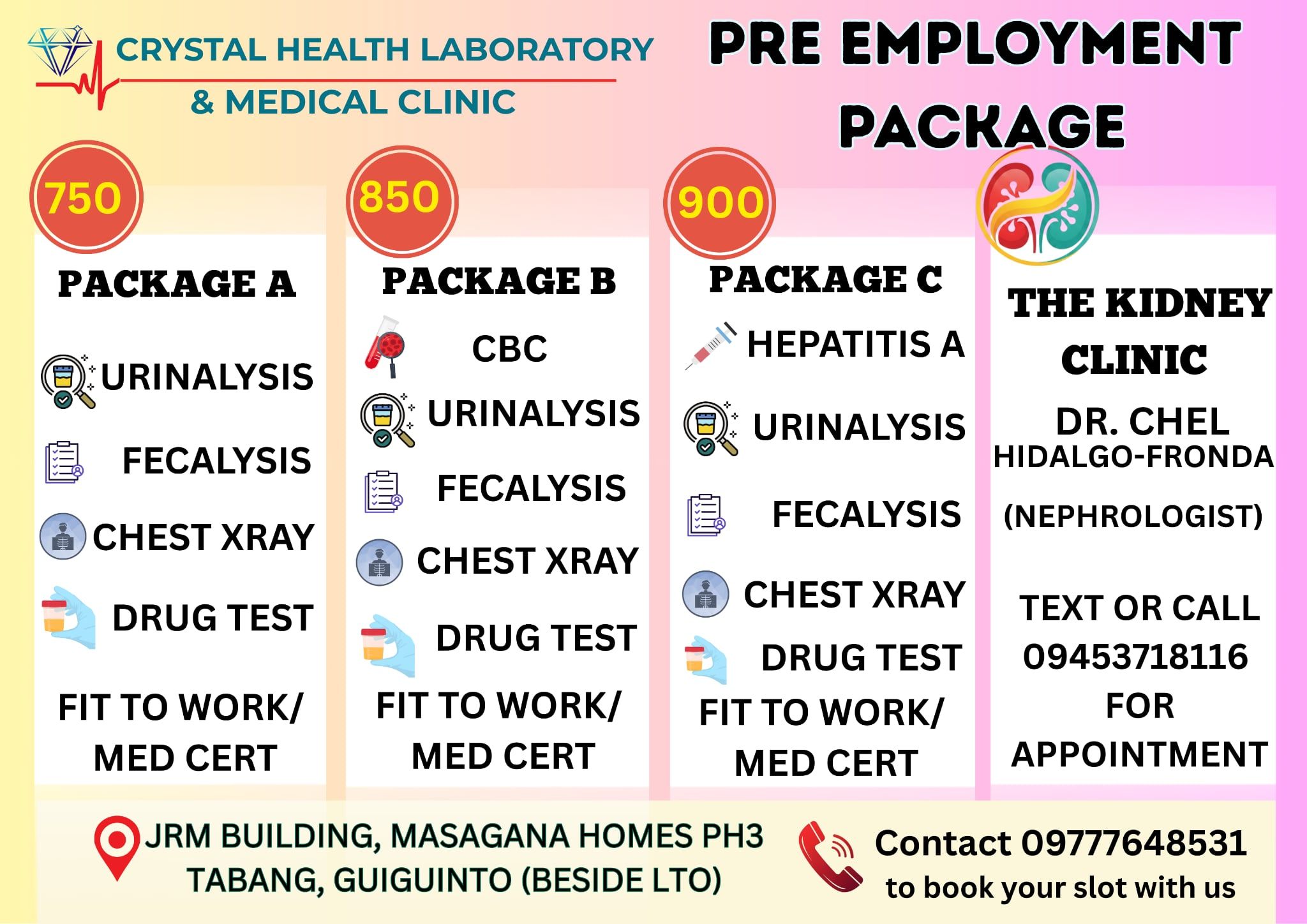 Crystal Health Laboratory and Medical Clinic