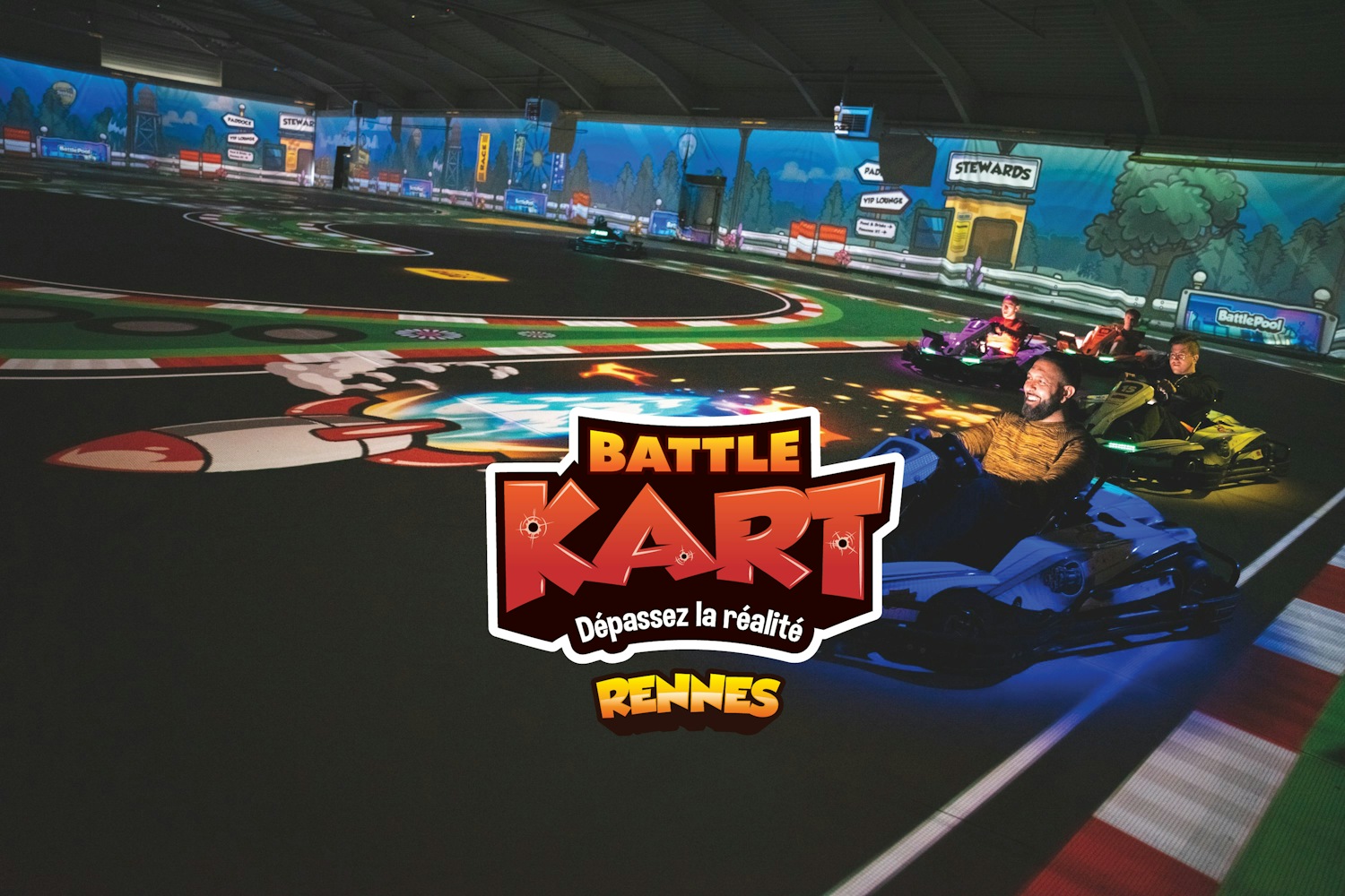 FunLab - 🚀 BattleKart, c’est quoi exactement ? Imagine 👇 🏎 Un vrai kart ...