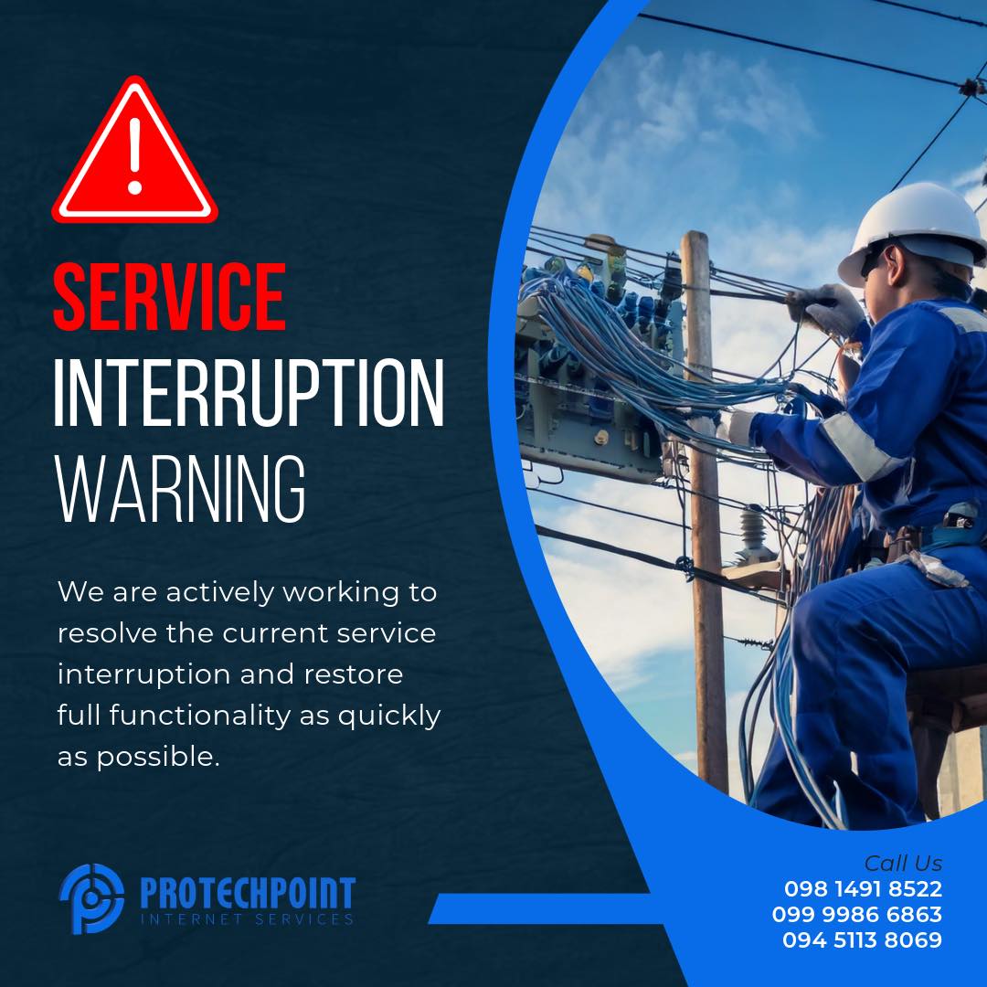 PPNT - Scheduled Maintenance Notice Please be informed that a brief ...