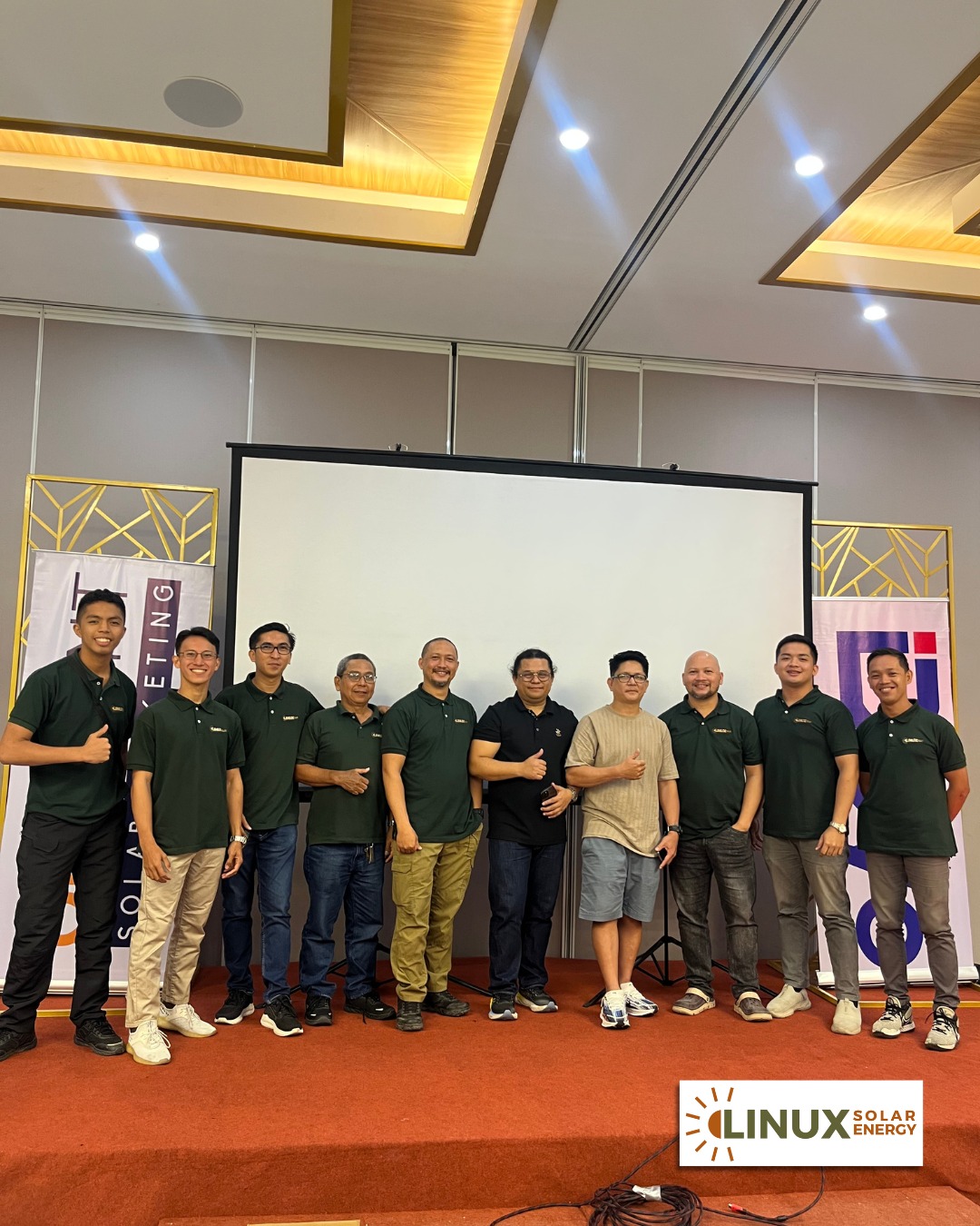 Our team recently completed an... - Linux Solar Energy | Facebook