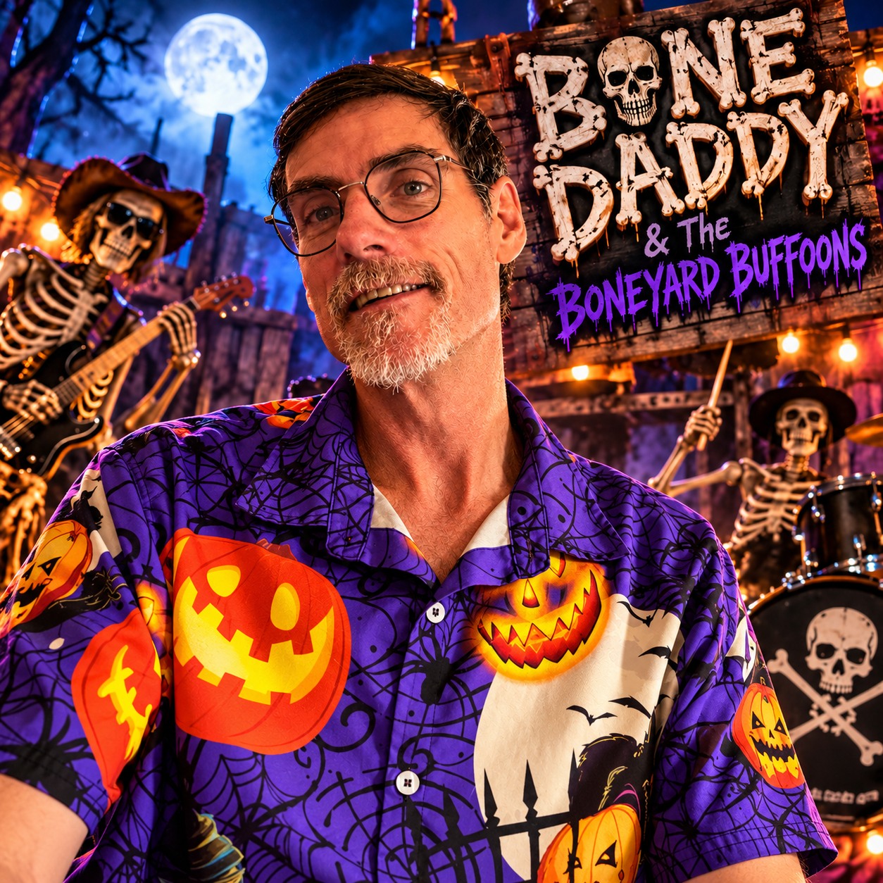 Zomb-Ozzy paid a visit to spirit halloween. He doesn't seem overly ...