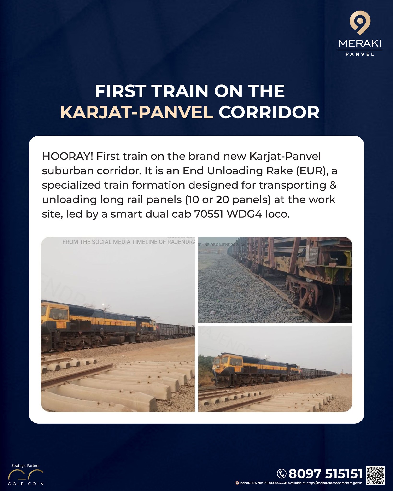 9 Meraki - 🚆 Progress on the Tracks! 🚉 The much-awaited Karjat-Panvel ...