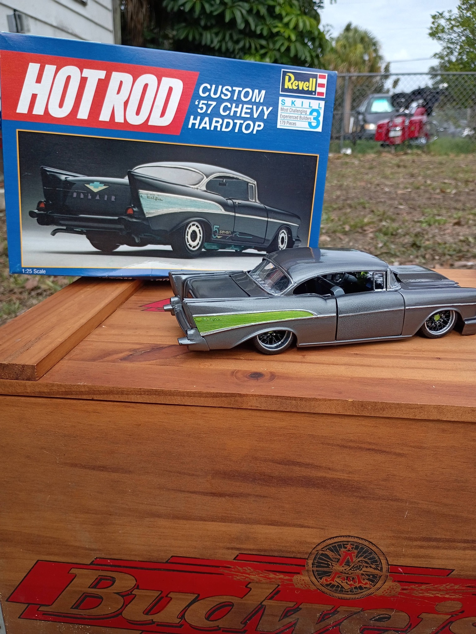 Finished 57 model car build with 3d printed parts