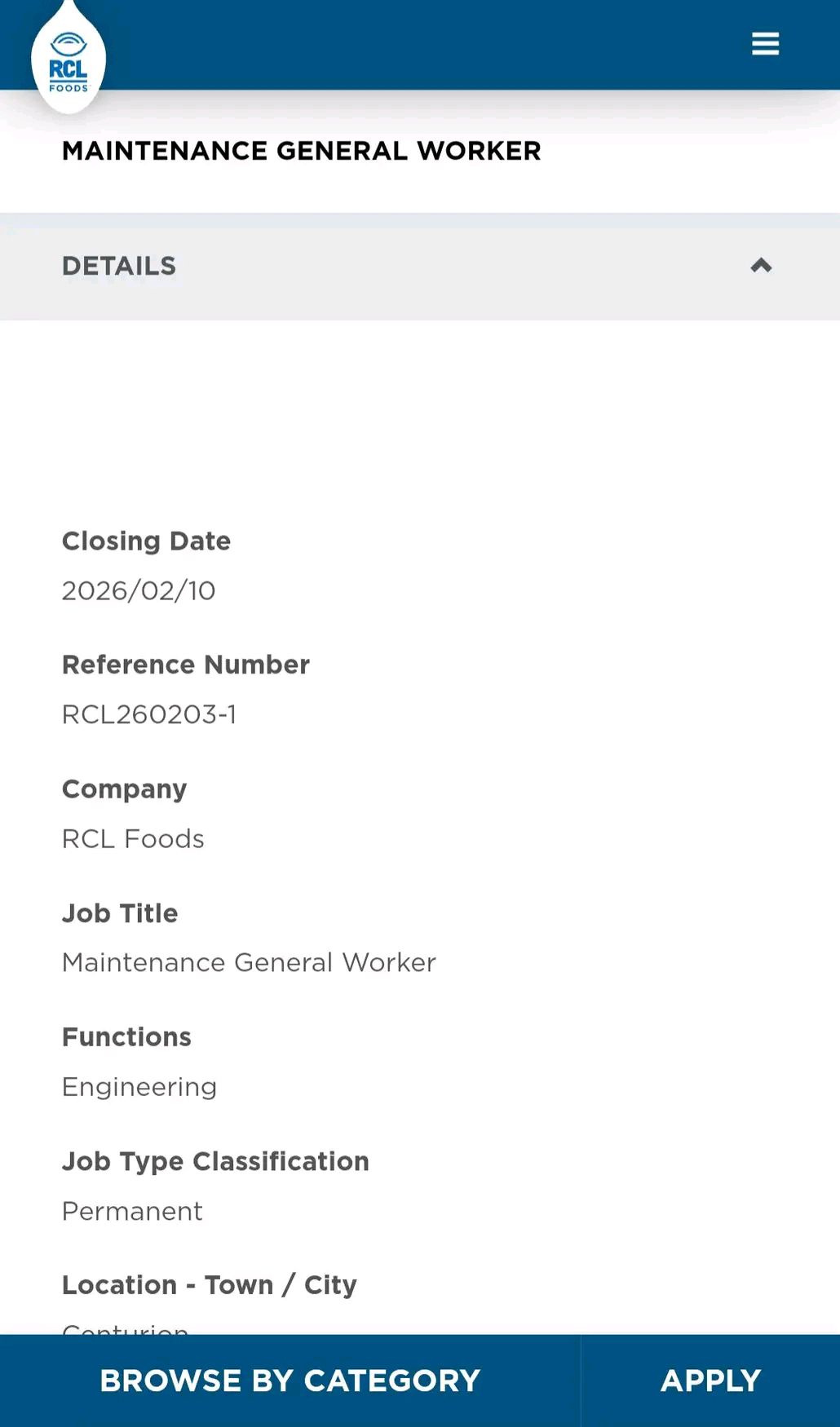 🚨 MAINTENANCE GENERAL WORKER –... - Collins Career Solution | Facebook