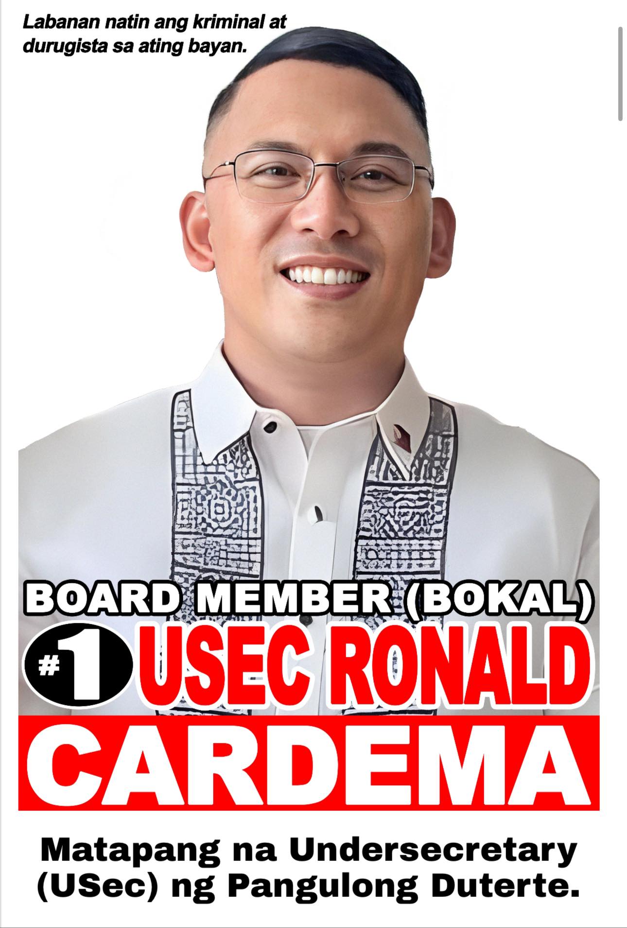 Ate Cong Marie Cardema & USec. Ronald Cardema of Calamba City added a ...