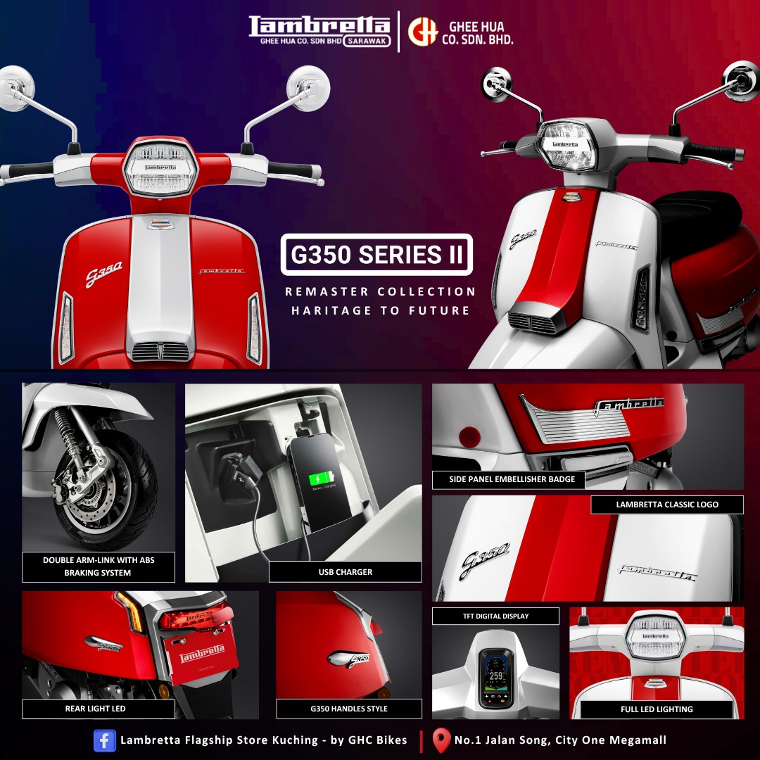 Lambretta - ‼️🛵𝐈𝐧𝐭𝐫𝐨𝐝𝐮𝐜𝐢𝐧𝐠 𝐭𝐡𝐞 𝐋𝐚𝐦𝐛𝐫𝐞𝐭𝐭𝐚 𝐆𝟑𝟓𝟎 𝐒𝐞𝐫𝐢𝐞𝐬 𝐈𝐈‼️ 𝘛𝘪𝘮𝘦𝘭𝘦𝘴𝘴 ...