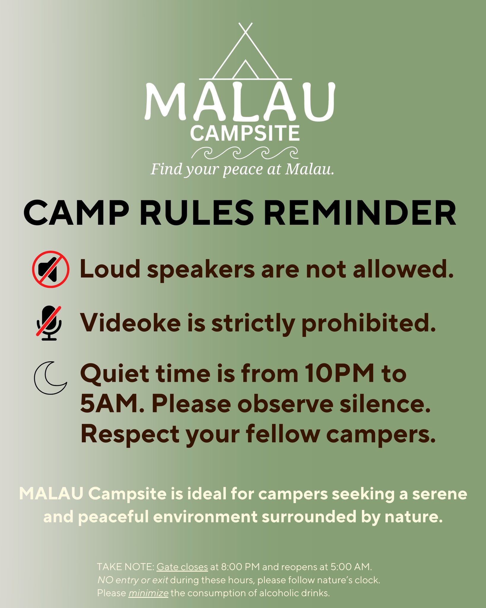 MALAU Campsite | Dalaguete