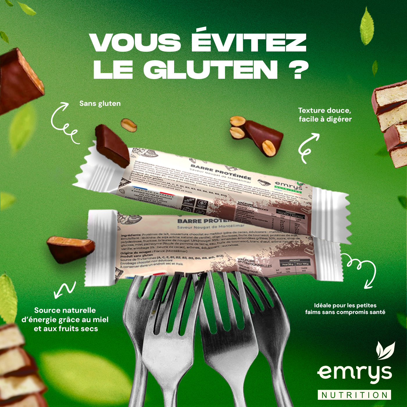 Emrys - Vous avez du mal à trouver des encas sûrs, digestes et ...