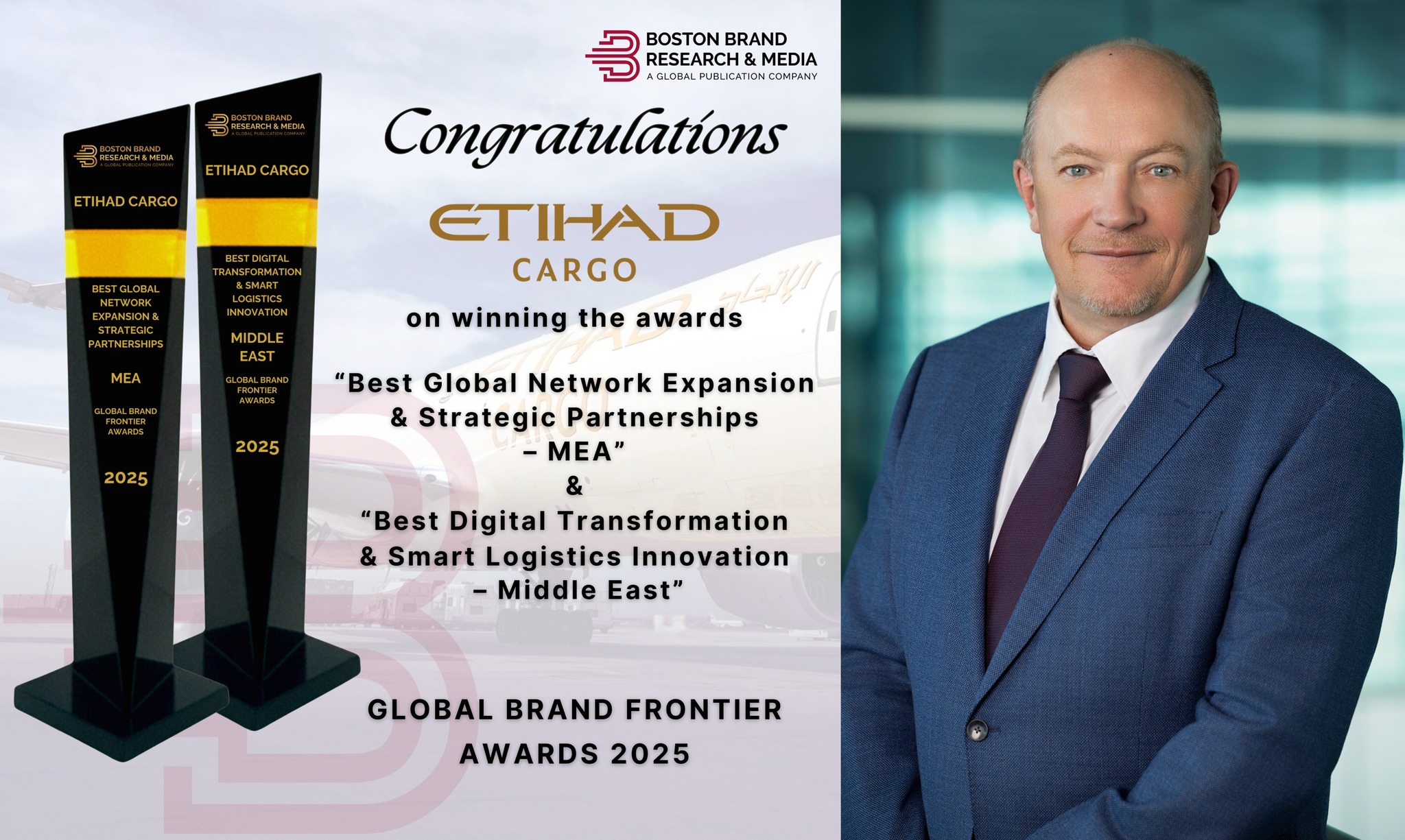 Boston - We are proud to announce Etihad Cargo as the recipient of the ...