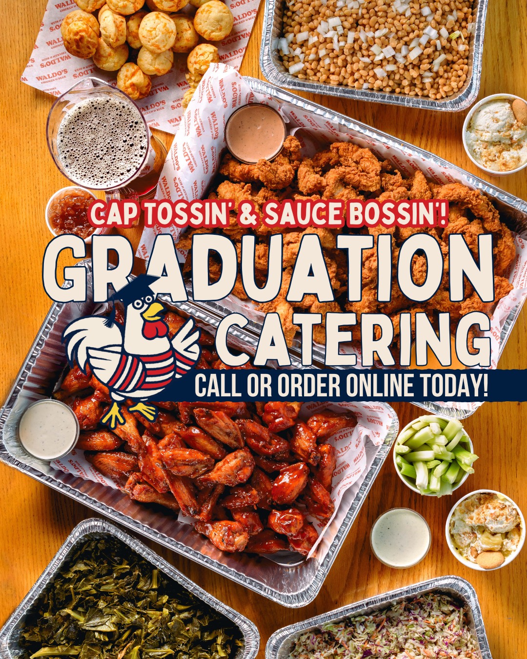 🎓 It’s grad season, and we’re... - Waldo's Chicken and Beer | Facebook
