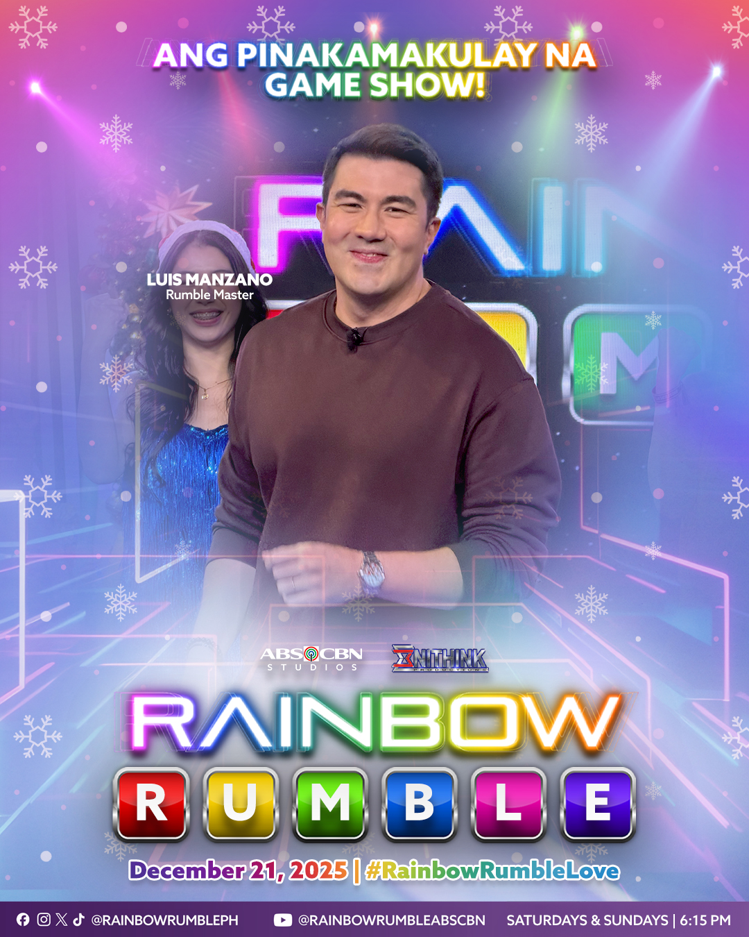 Rainbow - Love, Joy, Hope ang ibabahagi ng ating Rumble Master, Luis ...