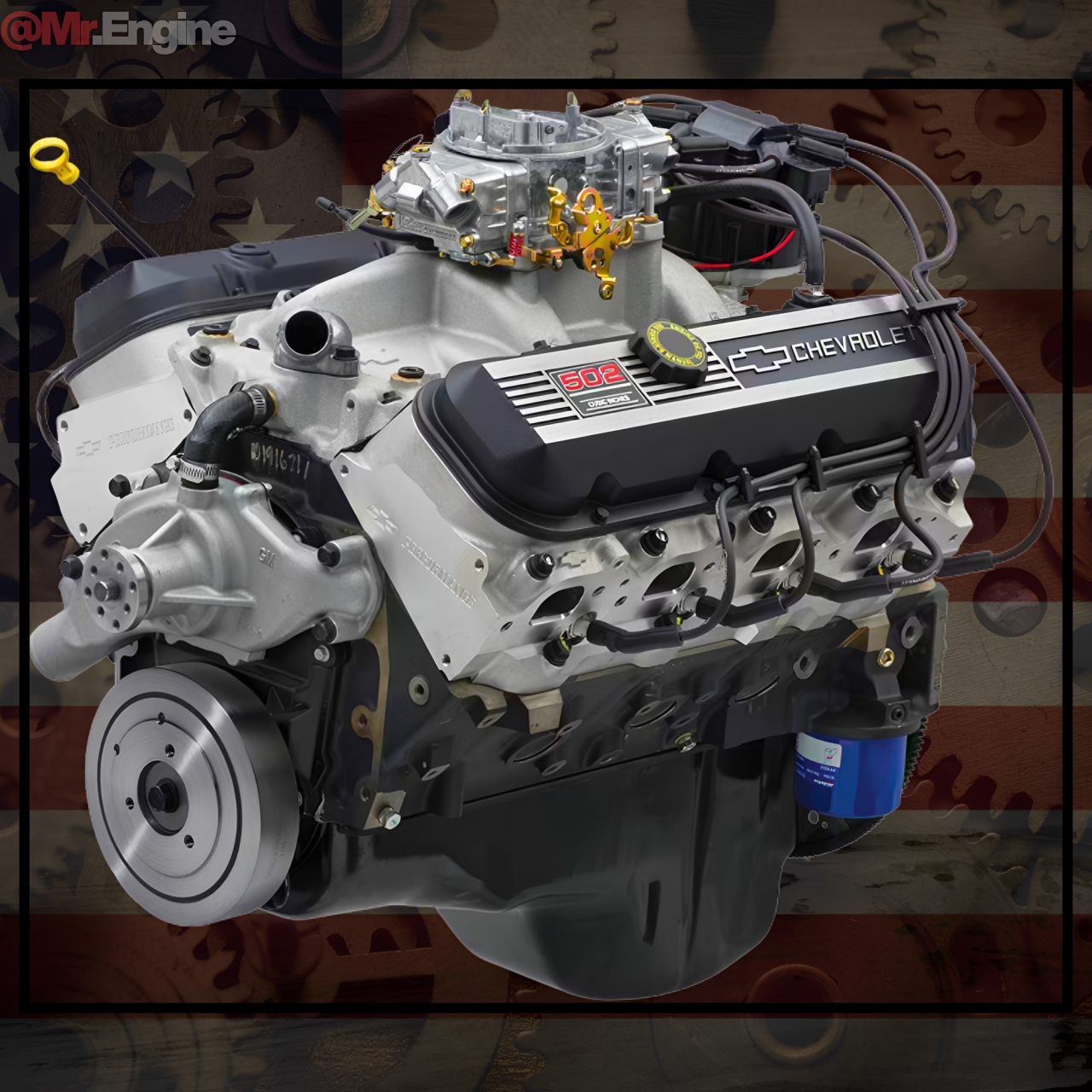 Mr. - The engine is Chevrolet Performance’s 502 cubic-inch Gen IV big ...
