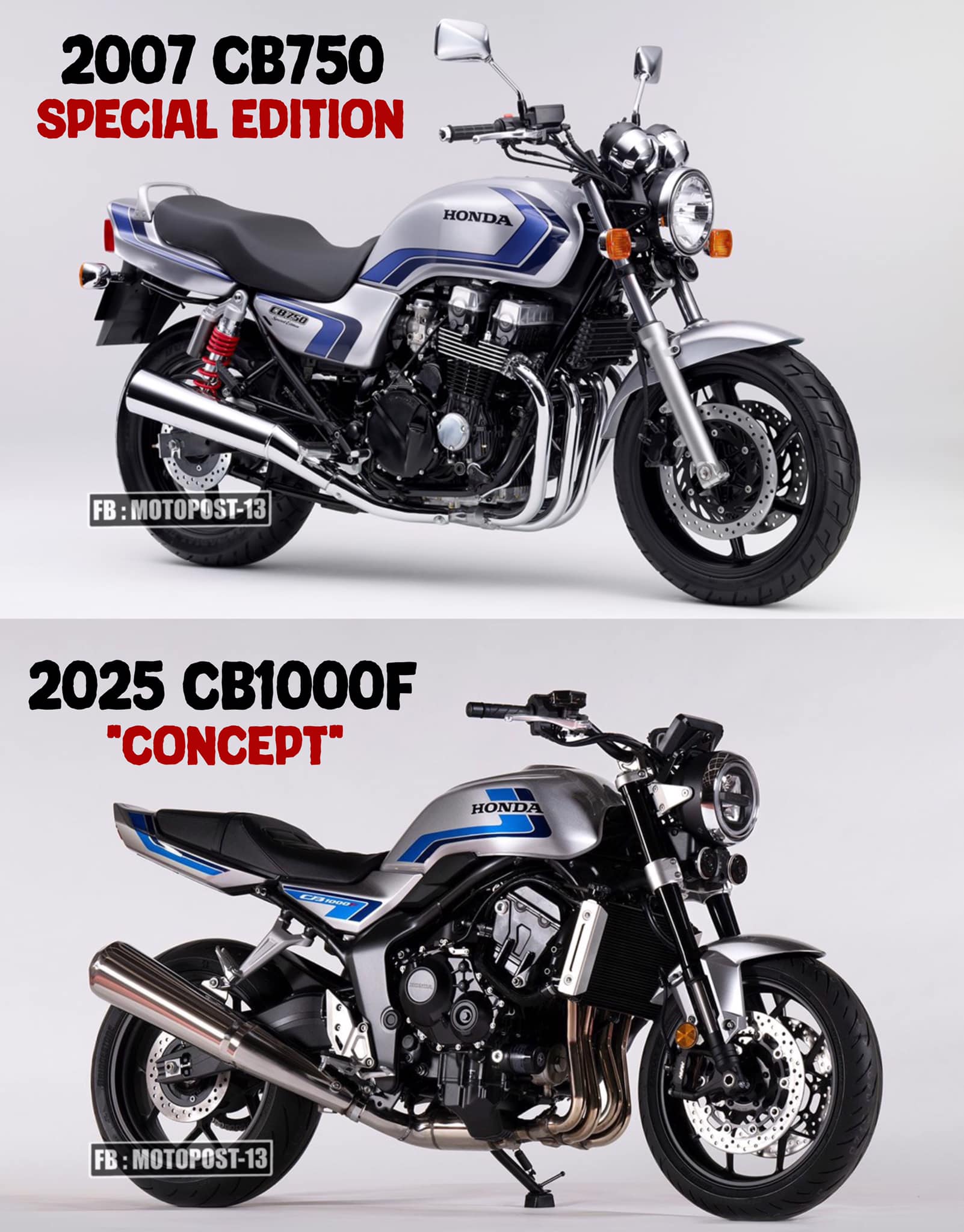 Official sketches from Honda Motorcycle's design team showcase the