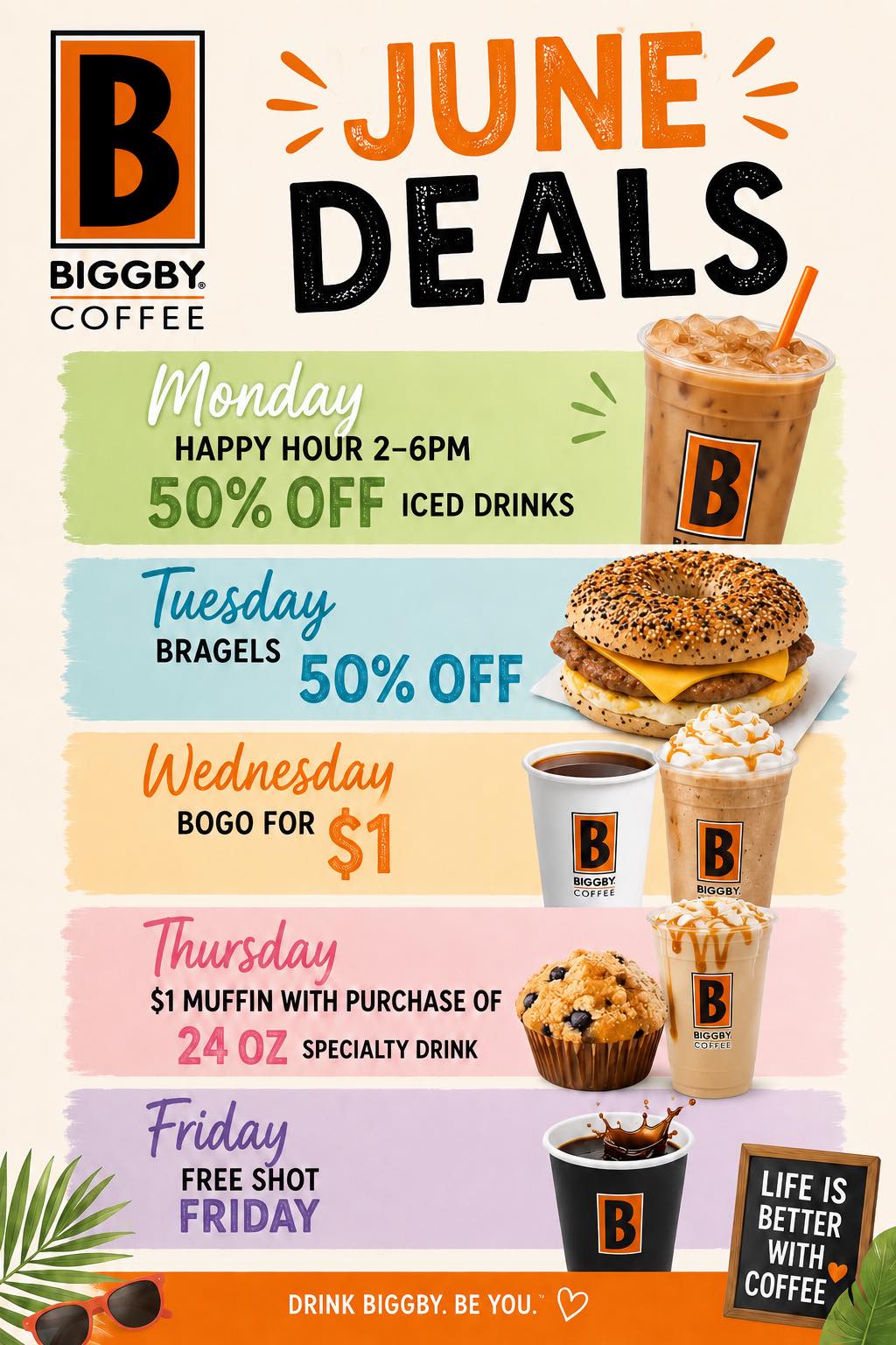 Biggby Coffee - 817 Arthur Rd. Troy, OH 45373