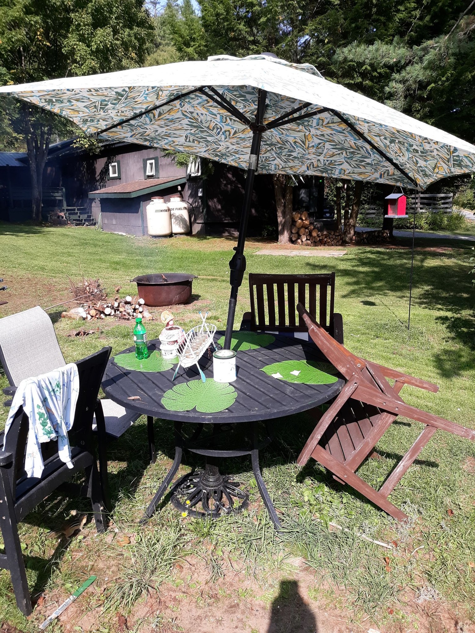 free patio umbrella SOLDIER 13ft Double Sided Outdoor Umbrella for Patio Table Umbrella with Solar lights for Garden Yard Pool (Turquoise) : Patio, Lawn & Garden Use this product to perfectly anchor your cantilever patio umbrella A FREE Umbrella with any